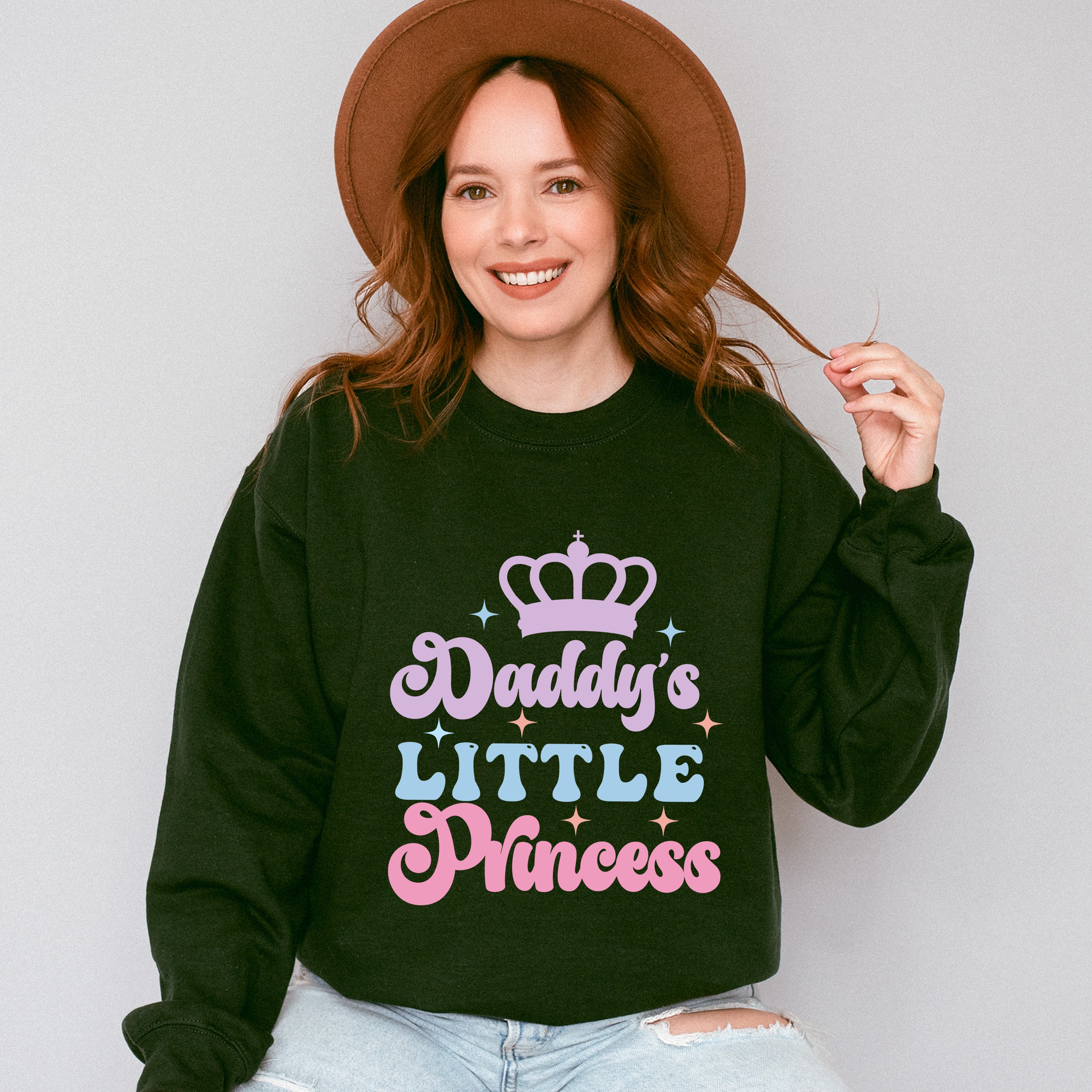 Daddy's Little Princess - Kids Unisex Crewneck T-Shirt Sweatshirt Hoodie