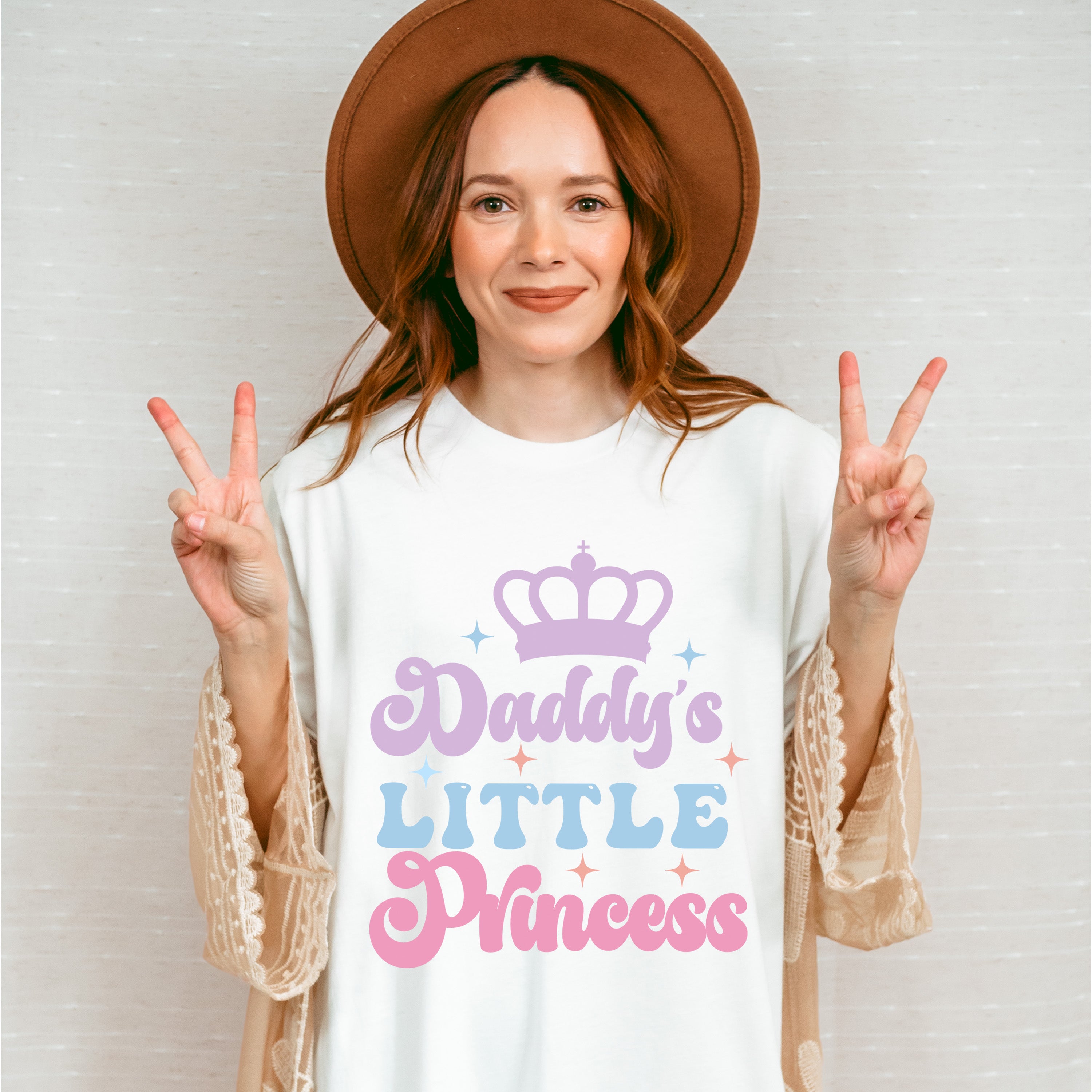 Daddy's Little Princess - Kids Unisex Crewneck T-Shirt Sweatshirt Hoodie