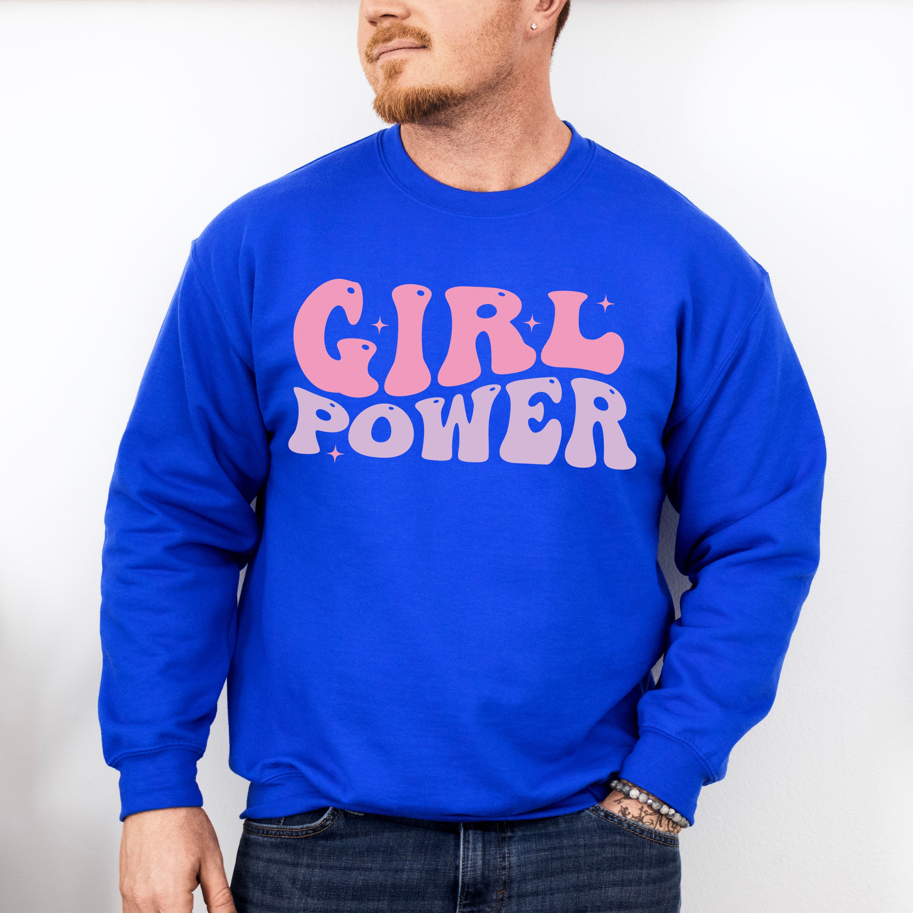 Girl Power - Kids Unisex Crewneck T-Shirt Sweatshirt Hoodie