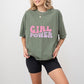 Girl Power - Kids Unisex Crewneck T-Shirt Sweatshirt Hoodie