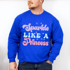 Sparkle Like A Princess - Kids Unisex Crewneck T-Shirt Sweatshirt Hoodie