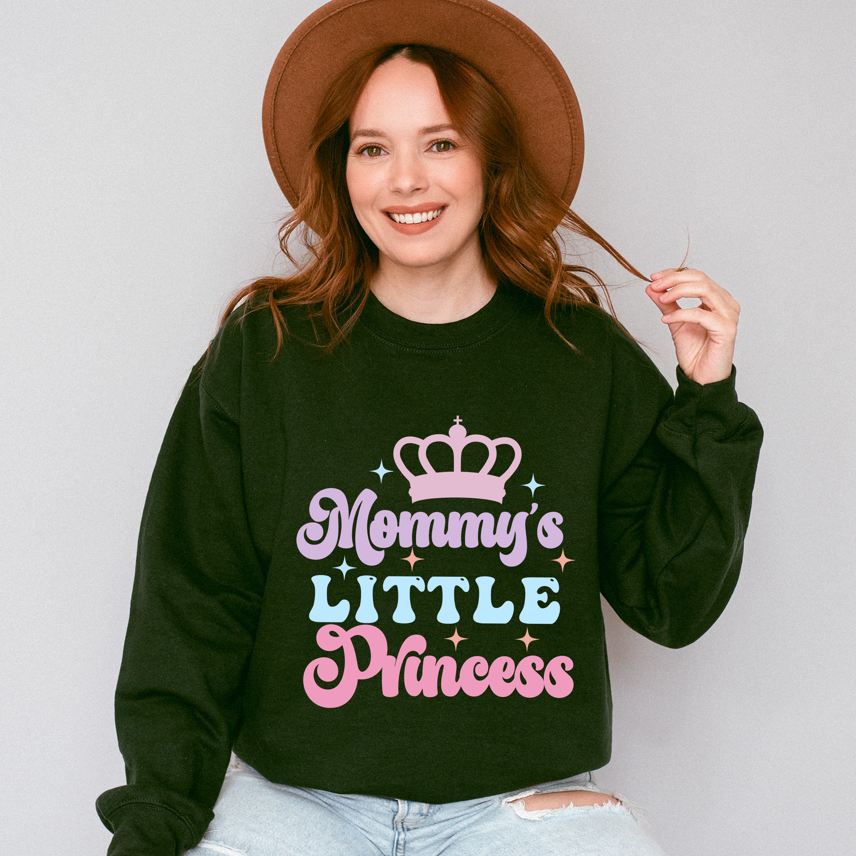 Mommy's Little Princess - Kids Unisex Crewneck T-Shirt Sweatshirt Hoodie