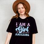 I Am A Girl  - Kids Unisex Crewneck T-Shirt Sweatshirt Hoodie