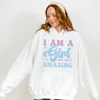I Am A Girl  - Kids Unisex Crewneck T-Shirt Sweatshirt Hoodie