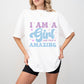 I Am A Girl  - Kids Unisex Crewneck T-Shirt Sweatshirt Hoodie