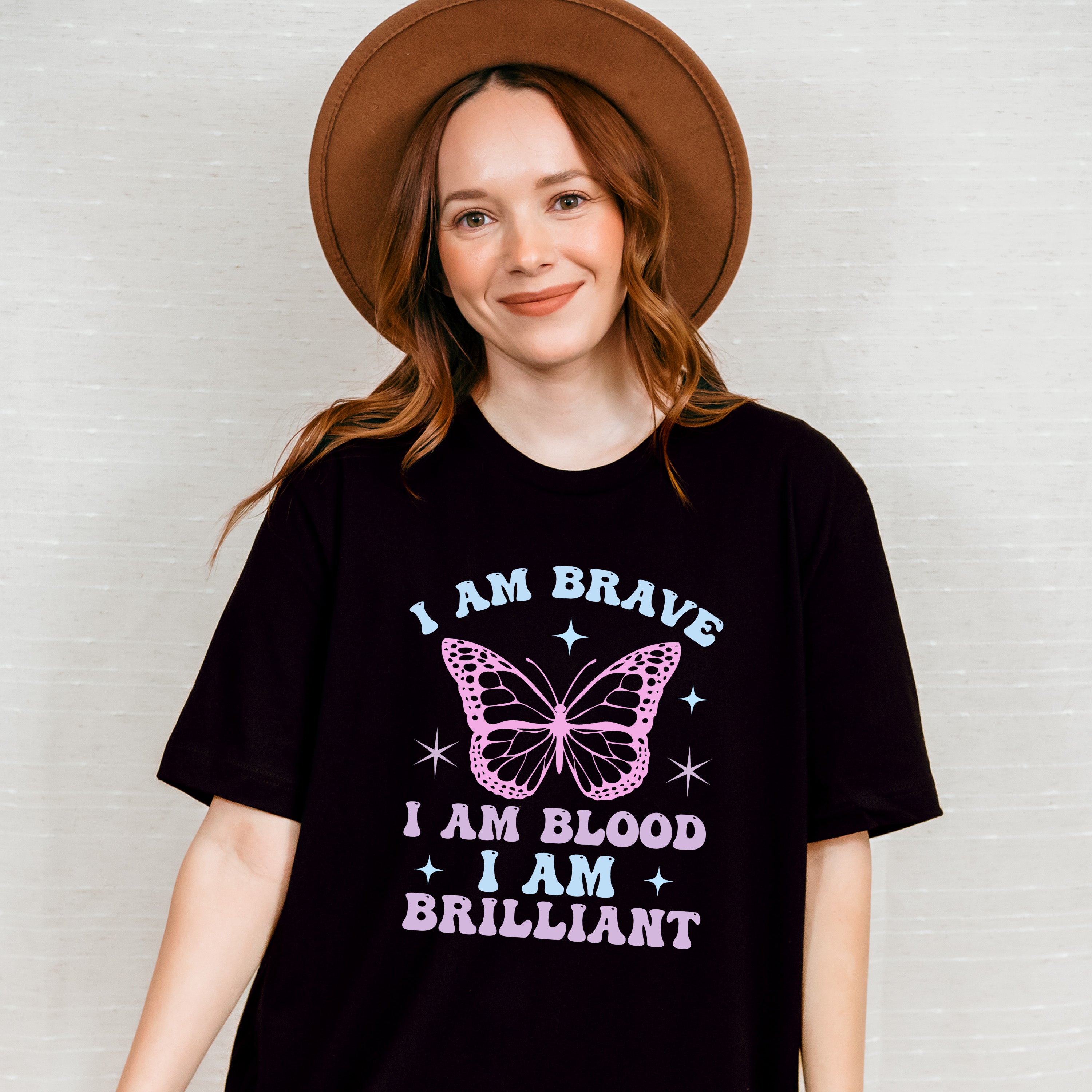 I Am Brave - Kids Unisex Crewneck T-Shirt Sweatshirt Hoodie