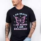 I Am Brave - Kids Unisex Crewneck T-Shirt Sweatshirt Hoodie