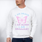 I Am Brave - Kids Unisex Crewneck T-Shirt Sweatshirt Hoodie