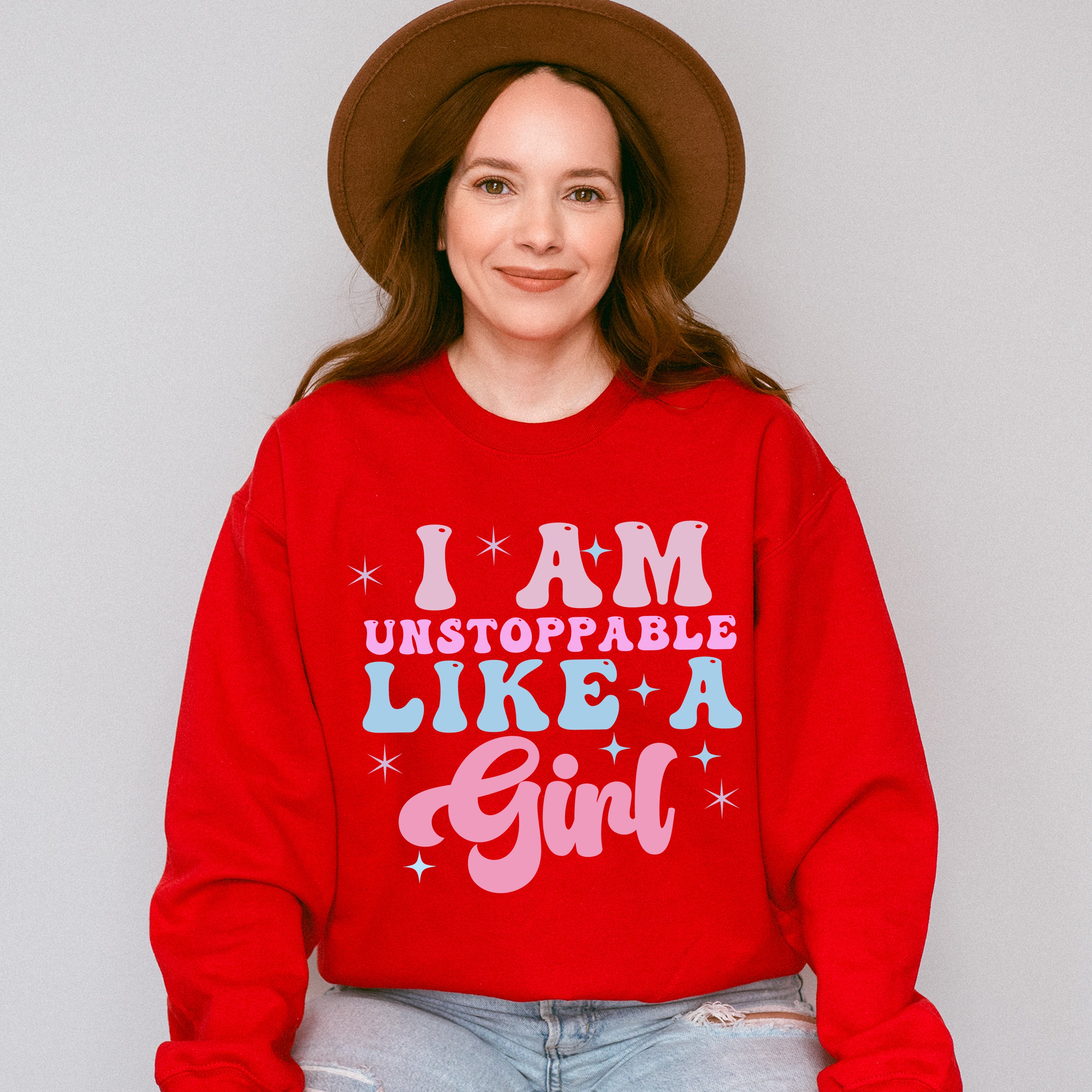 I Am Unstoppable - Kids Unisex Crewneck T-Shirt Sweatshirt Hoodie