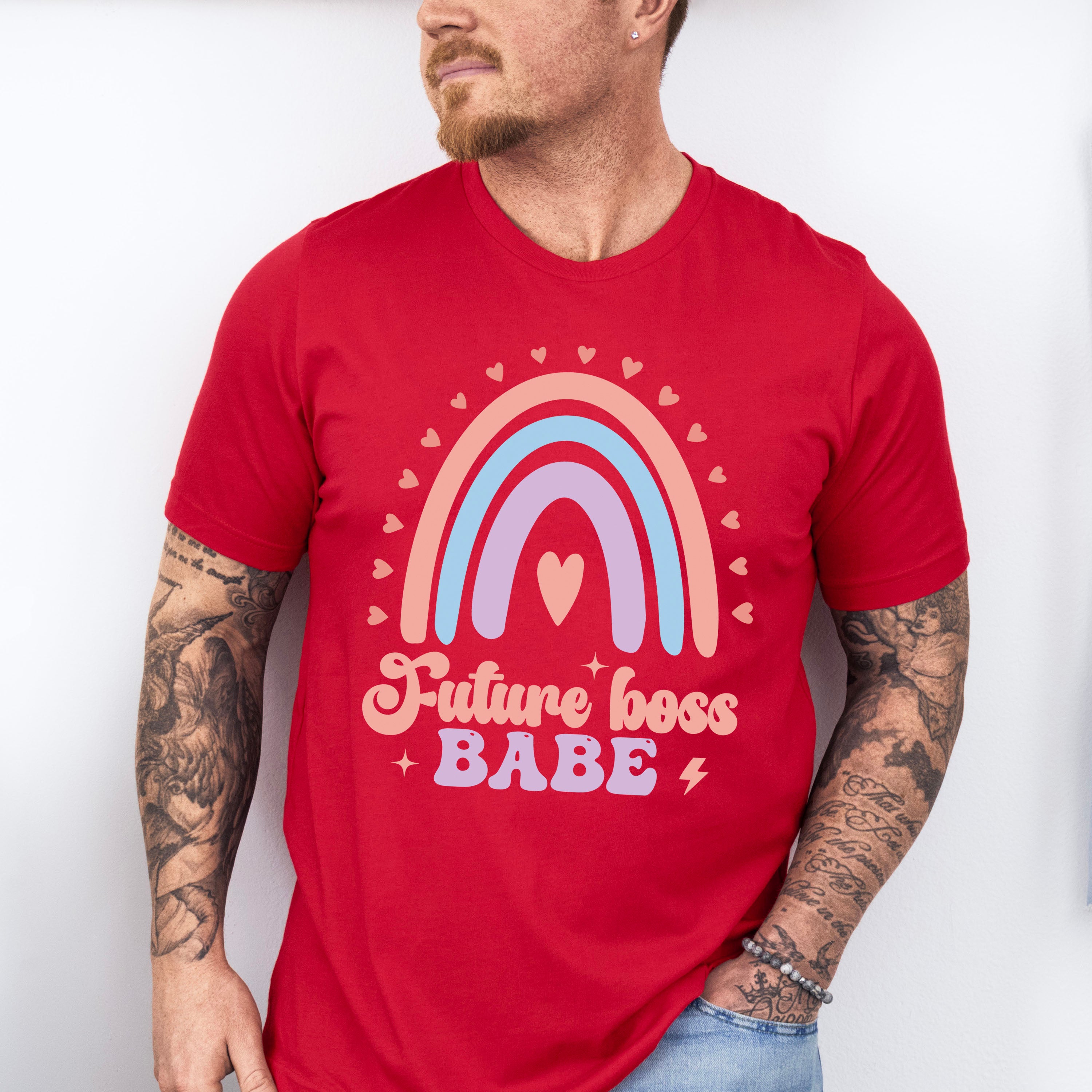 Future Boss Babe - Kids Unisex Crewneck T-Shirt Sweatshirt Hoodie