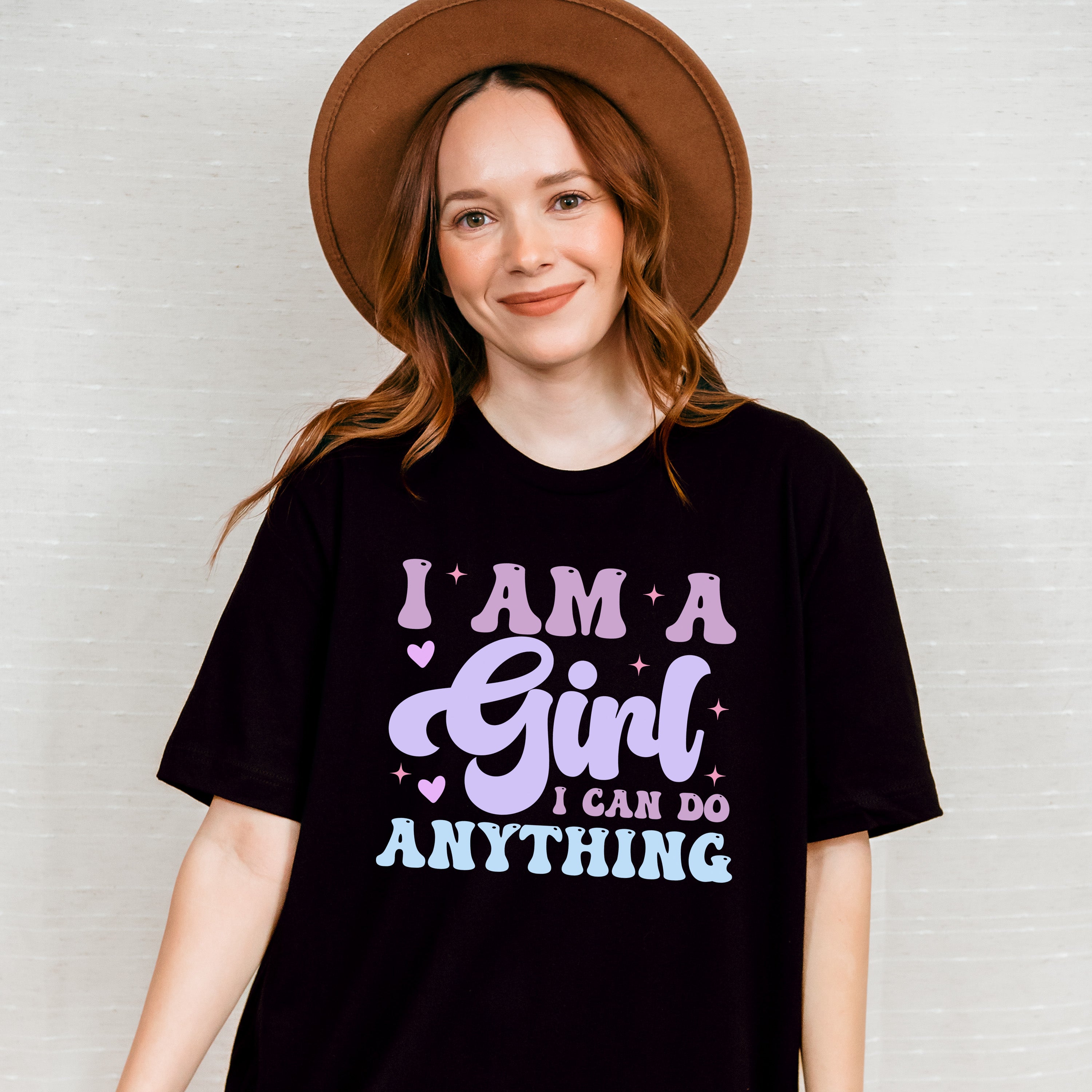 Girls Can Do Anything - Kids Unisex Crewneck T-Shirt Sweatshirt Hoodie