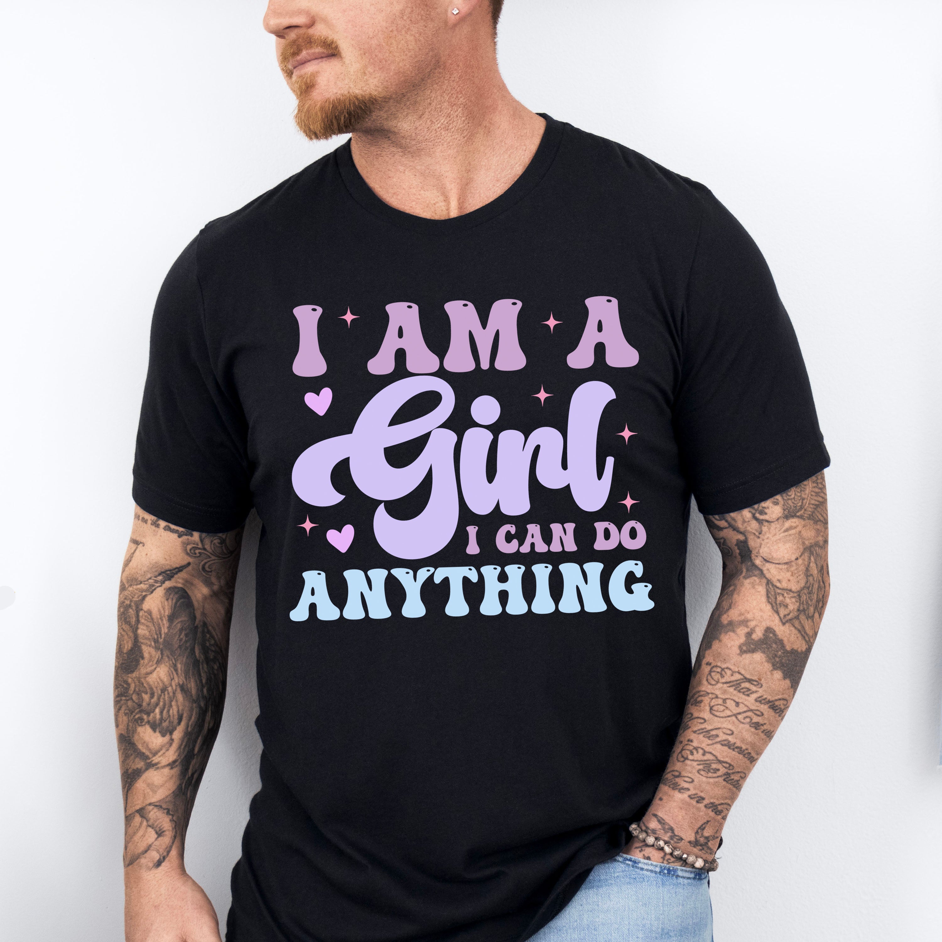 Girls Can Do Anything - Kids Unisex Crewneck T-Shirt Sweatshirt Hoodie