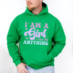 Girls Can Do Anything - Kids Unisex Crewneck T-Shirt Sweatshirt Hoodie