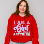Girls Can Do Anything - Kids Unisex Crewneck T-Shirt Sweatshirt Hoodie