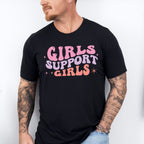 Girls Support Girls - Kids Unisex Crewneck T-Shirt Sweatshirt Hoodie