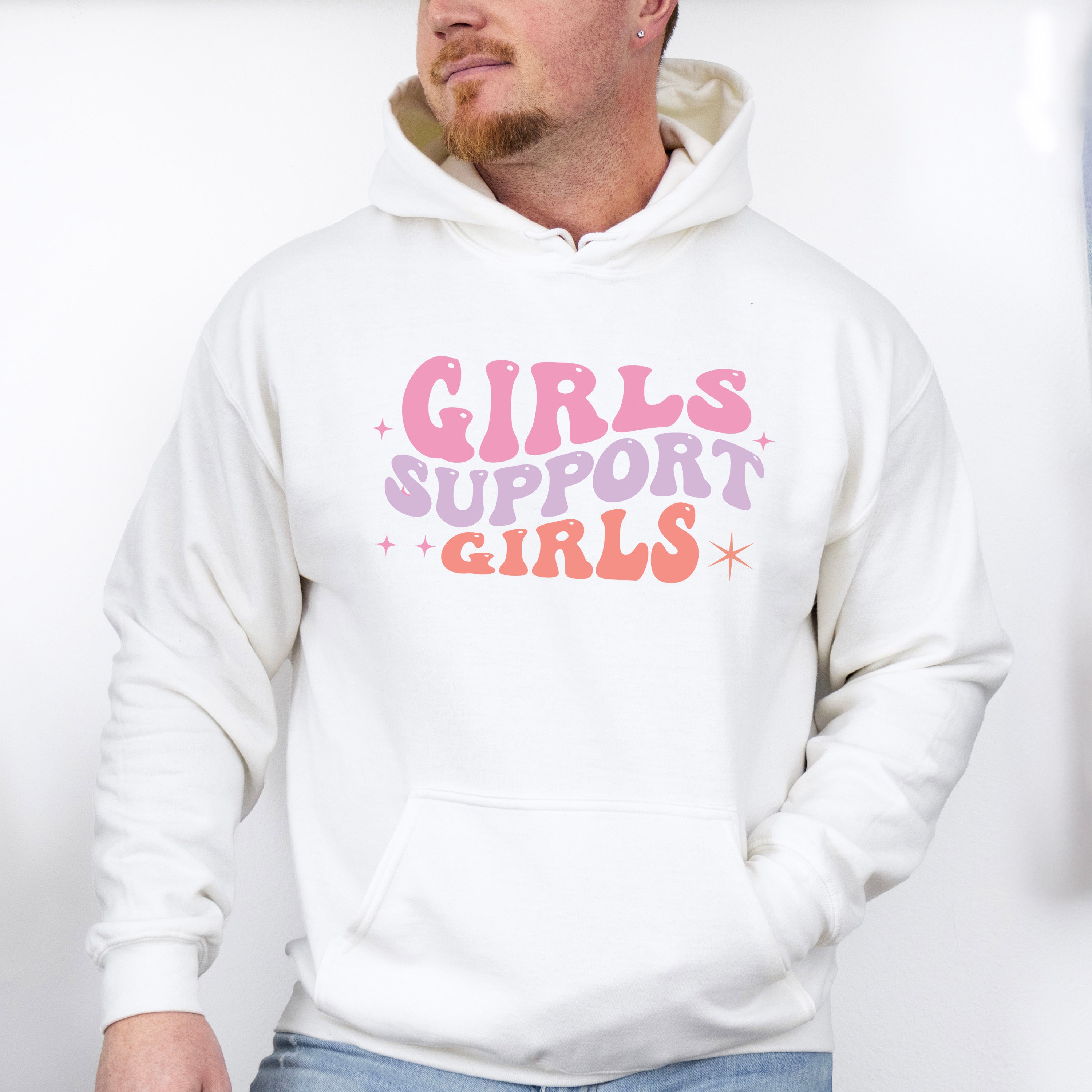 Girls Support Girls - Kids Unisex Crewneck T-Shirt Sweatshirt Hoodie