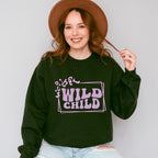 Wild Child - Kids Unisex Crewneck T-Shirt Sweatshirt Hoodie