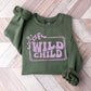 Wild Child - Kids Unisex Crewneck T-Shirt Sweatshirt Hoodie