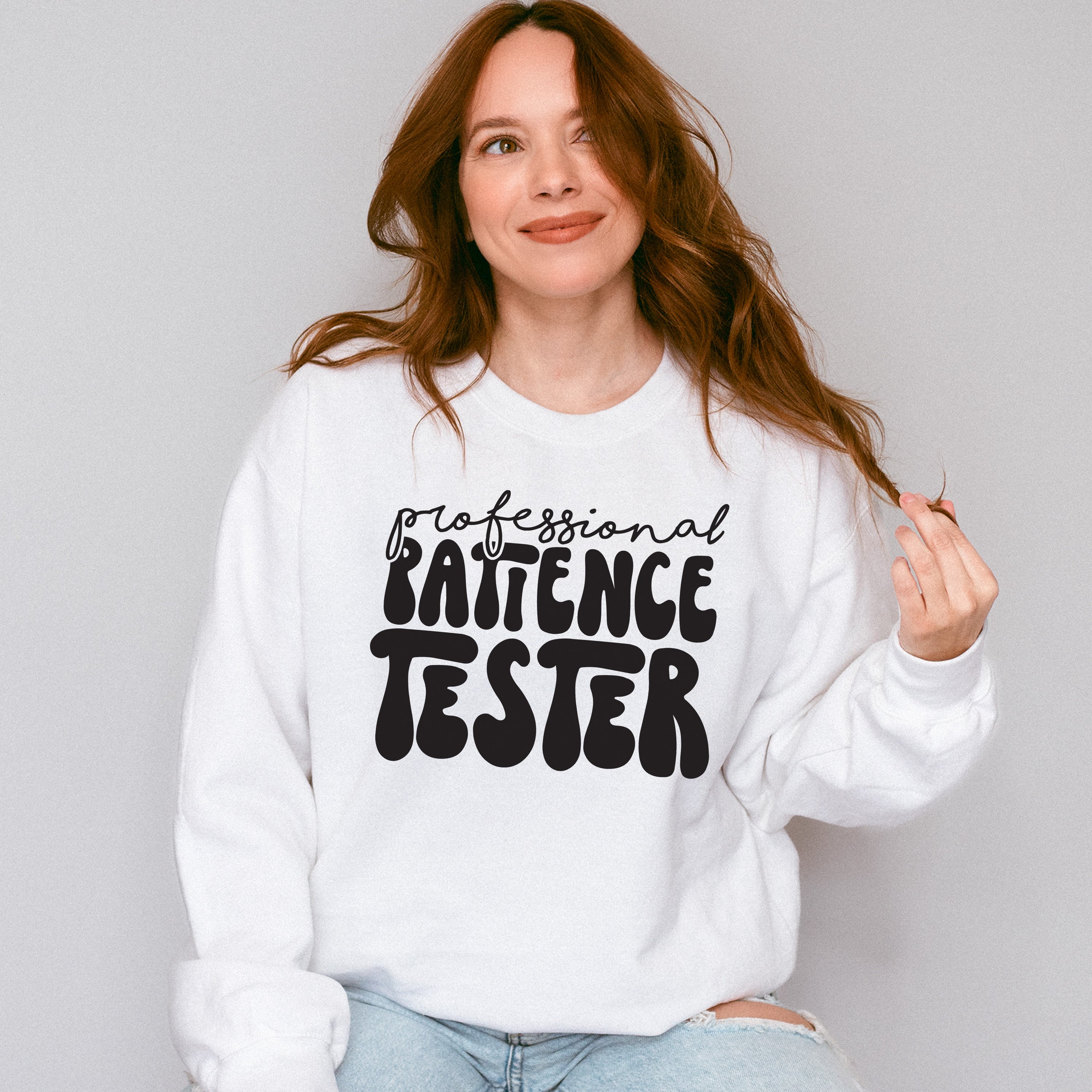 Professional Patience Tester - Kids Unisex Crewneck T-Shirt Sweatshirt Hoodie