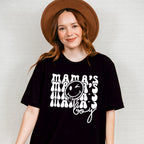 Mama's Boy Smiley - Kids Unisex Crewneck T-Shirt Sweatshirt Hoodie
