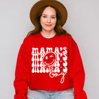 Mama's Boy Smiley - Kids Unisex Crewneck T-Shirt Sweatshirt Hoodie