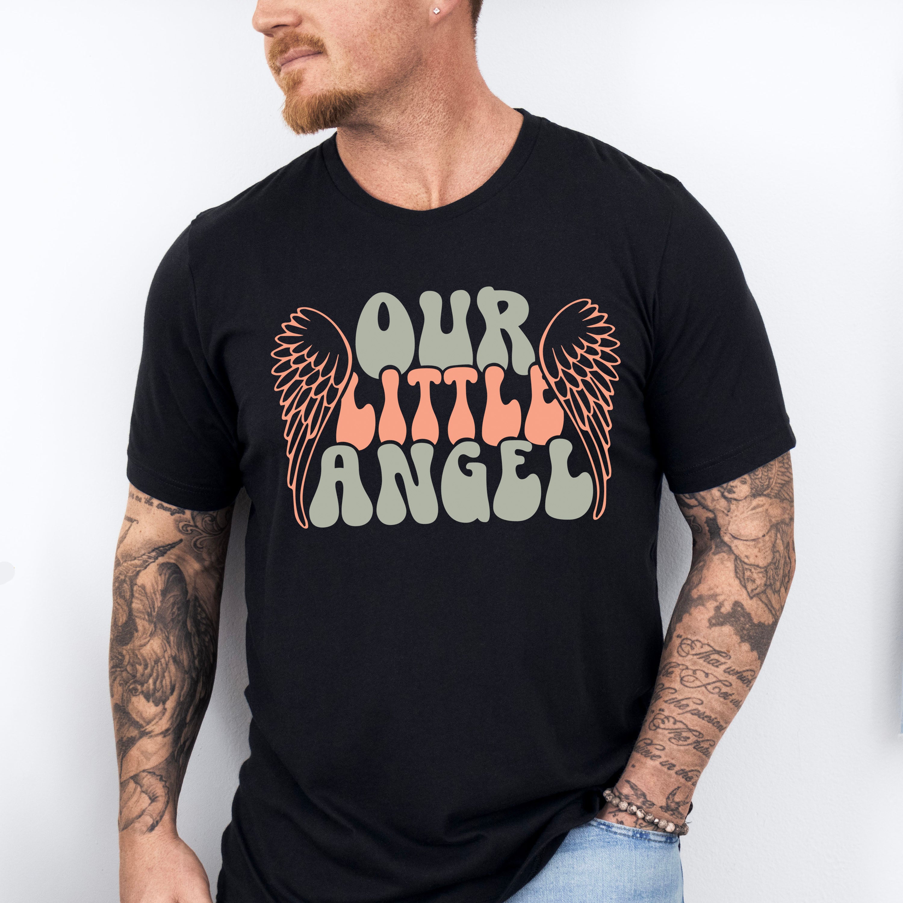 Our Little Angel - Kids Unisex Crewneck T-Shirt Sweatshirt Hoodie