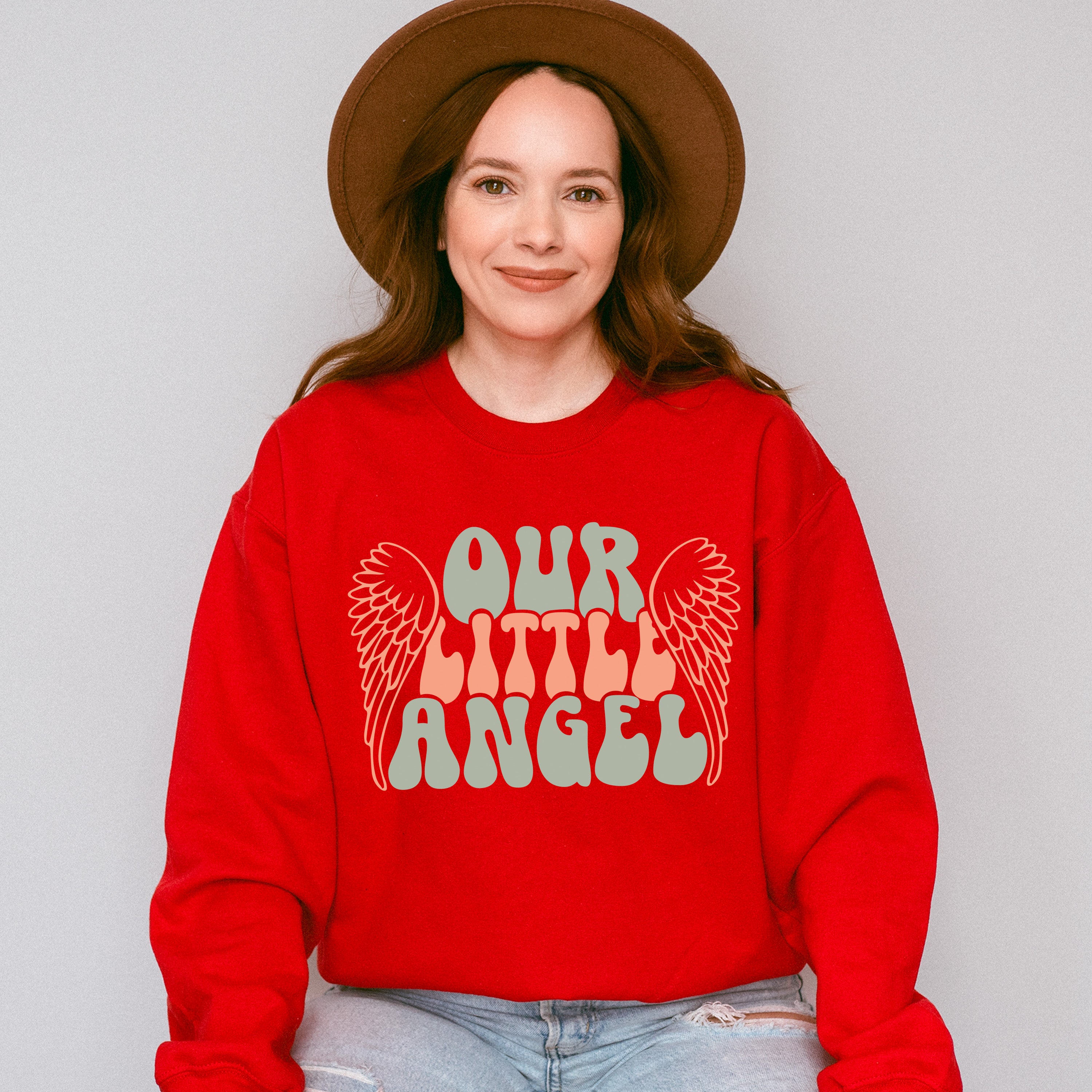 Our Little Angel - Kids Unisex Crewneck T-Shirt Sweatshirt Hoodie