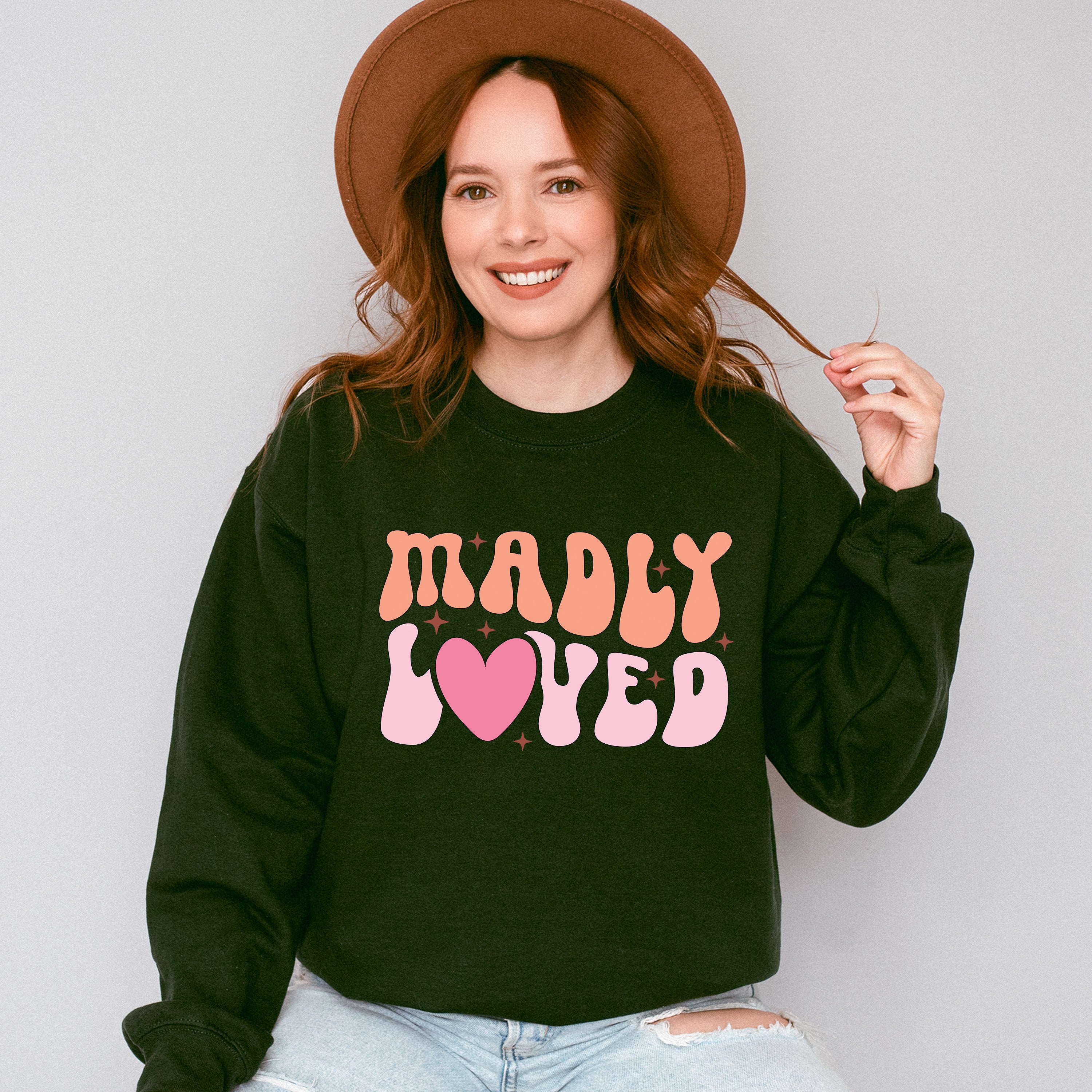 Madly Loved - Kids Unisex Crewneck T-Shirt Sweatshirt Hoodie