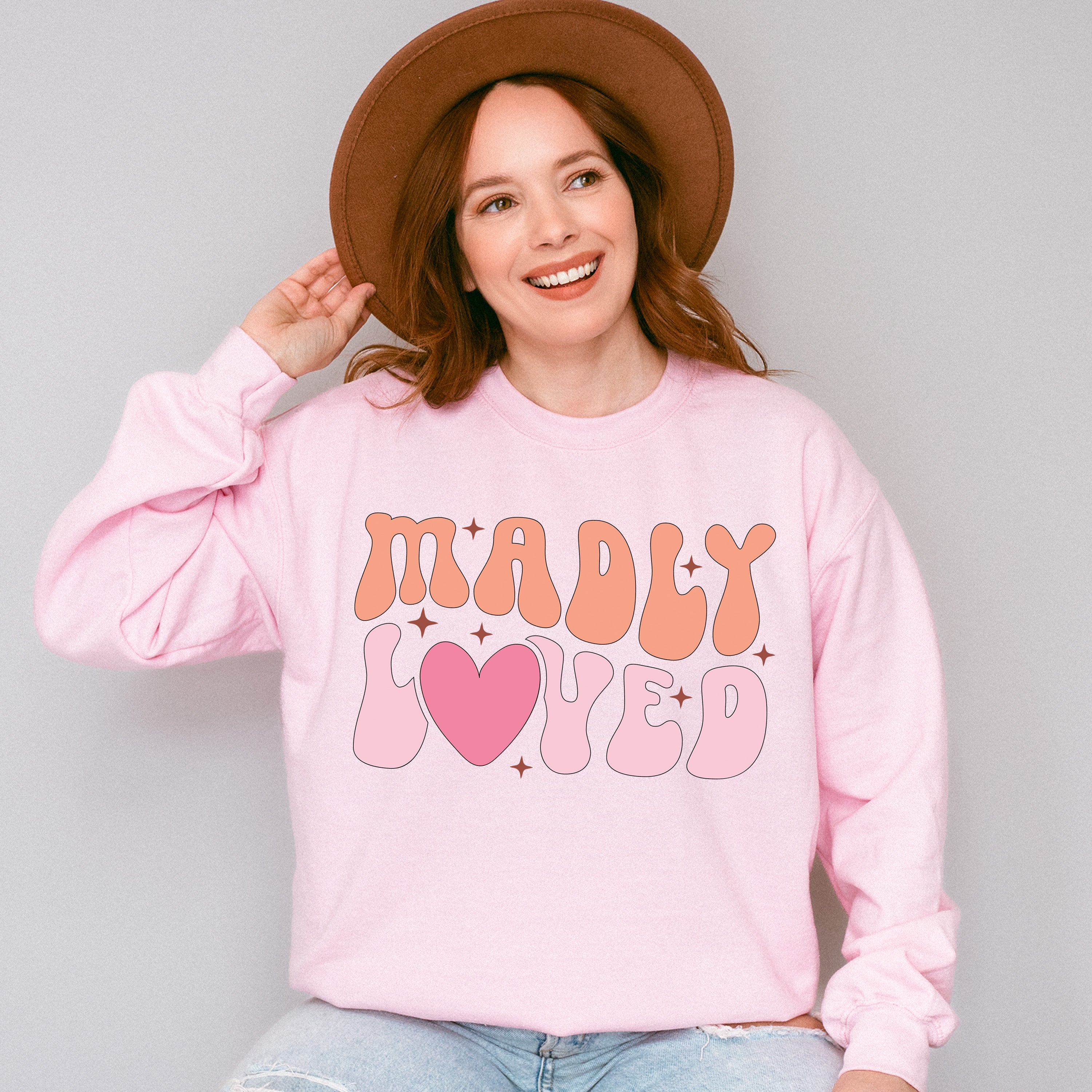 Madly Loved - Kids Unisex Crewneck T-Shirt Sweatshirt Hoodie
