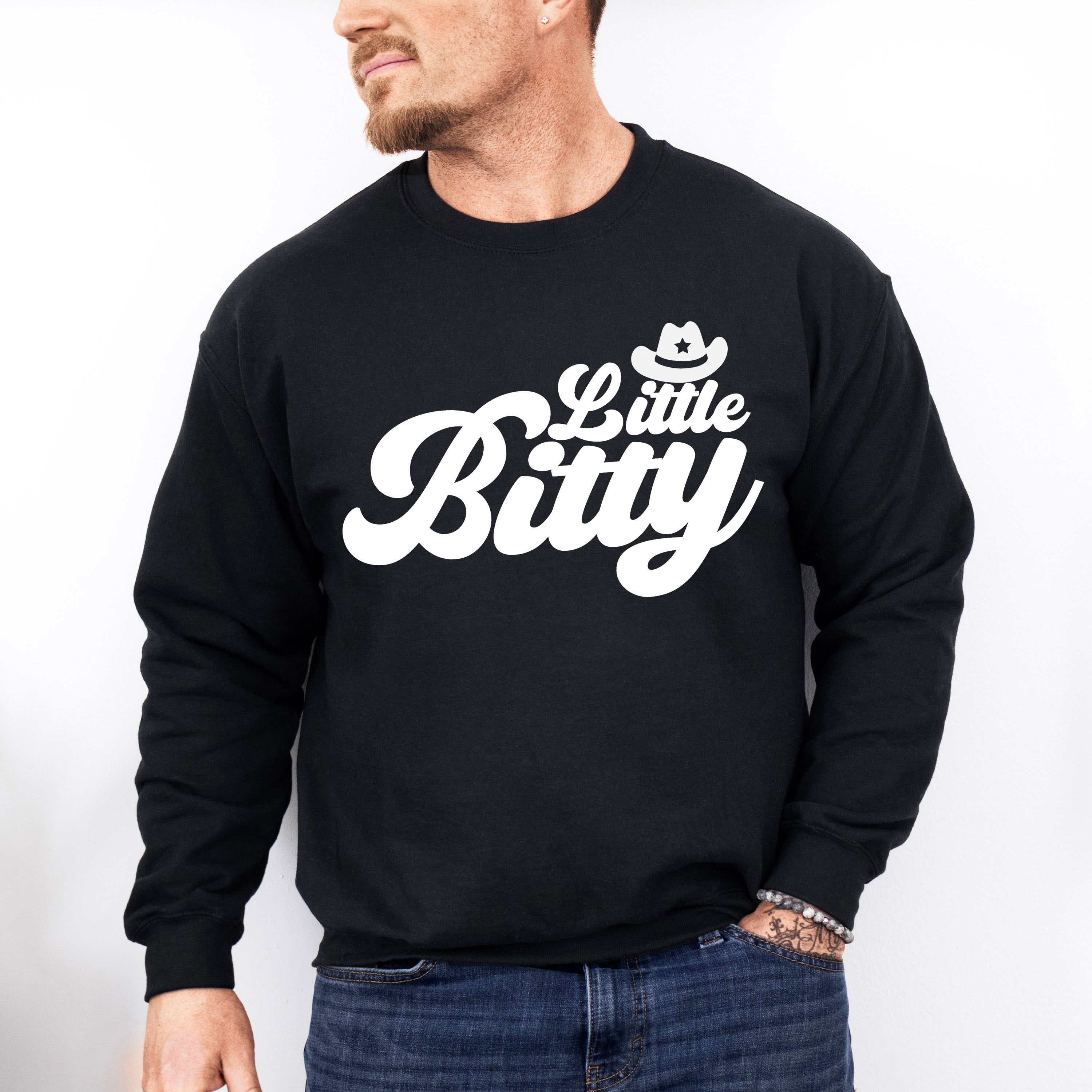 Little Bitty - Kids Unisex Crewneck T-Shirt Sweatshirt Hoodie