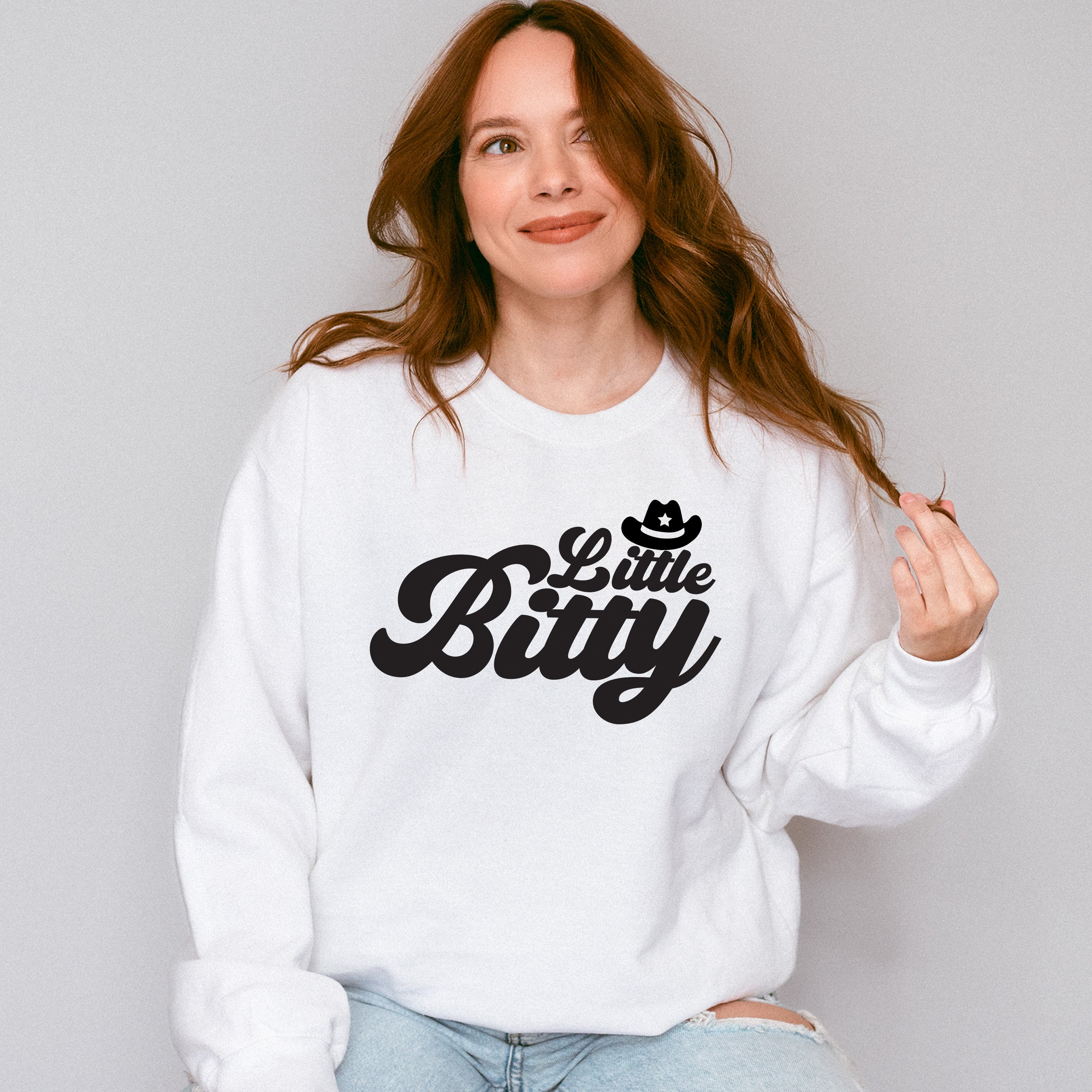 Little Bitty - Kids Unisex Crewneck T-Shirt Sweatshirt Hoodie