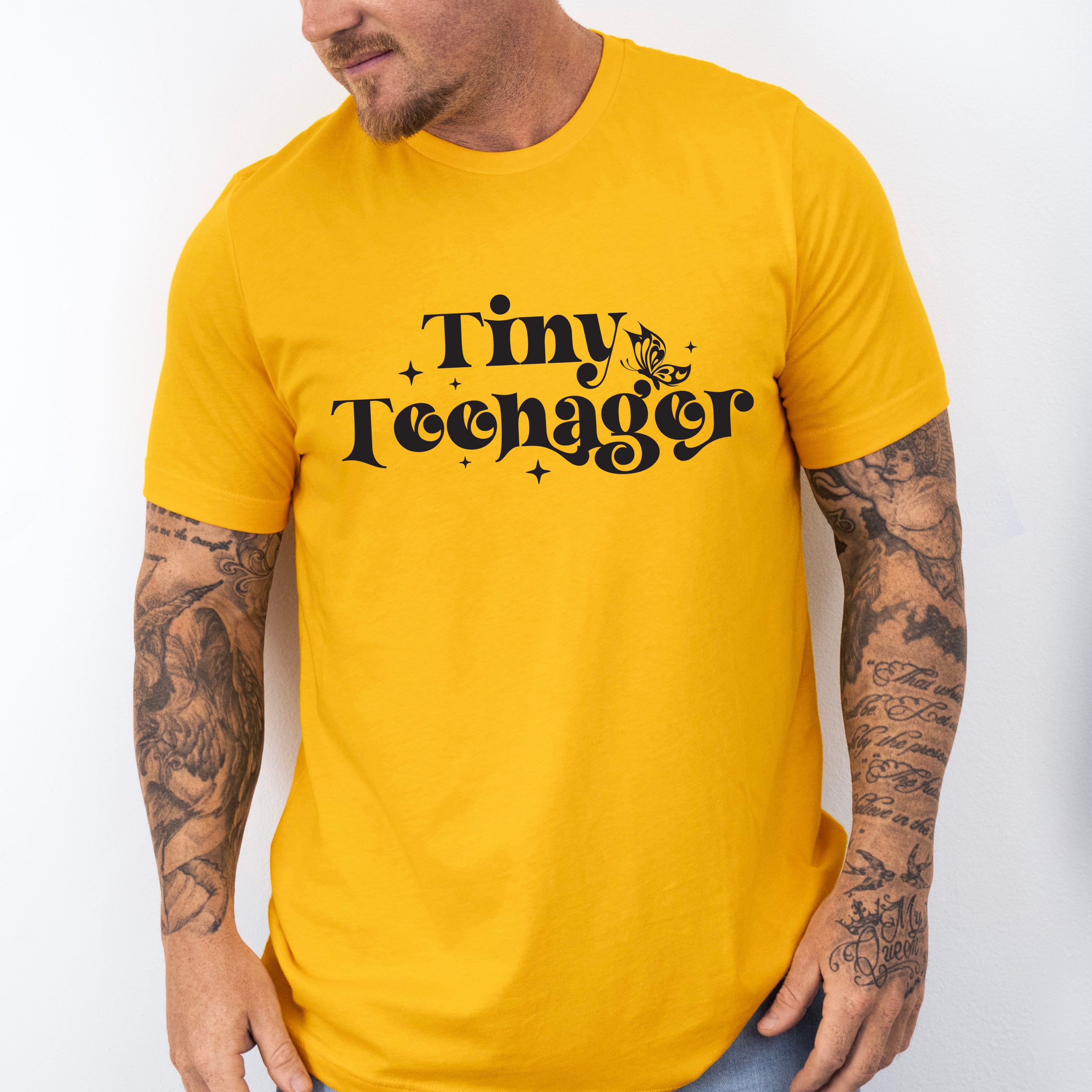 Tiny Teenager - Kids Unisex Crewneck T-Shirt Sweatshirt Hoodie