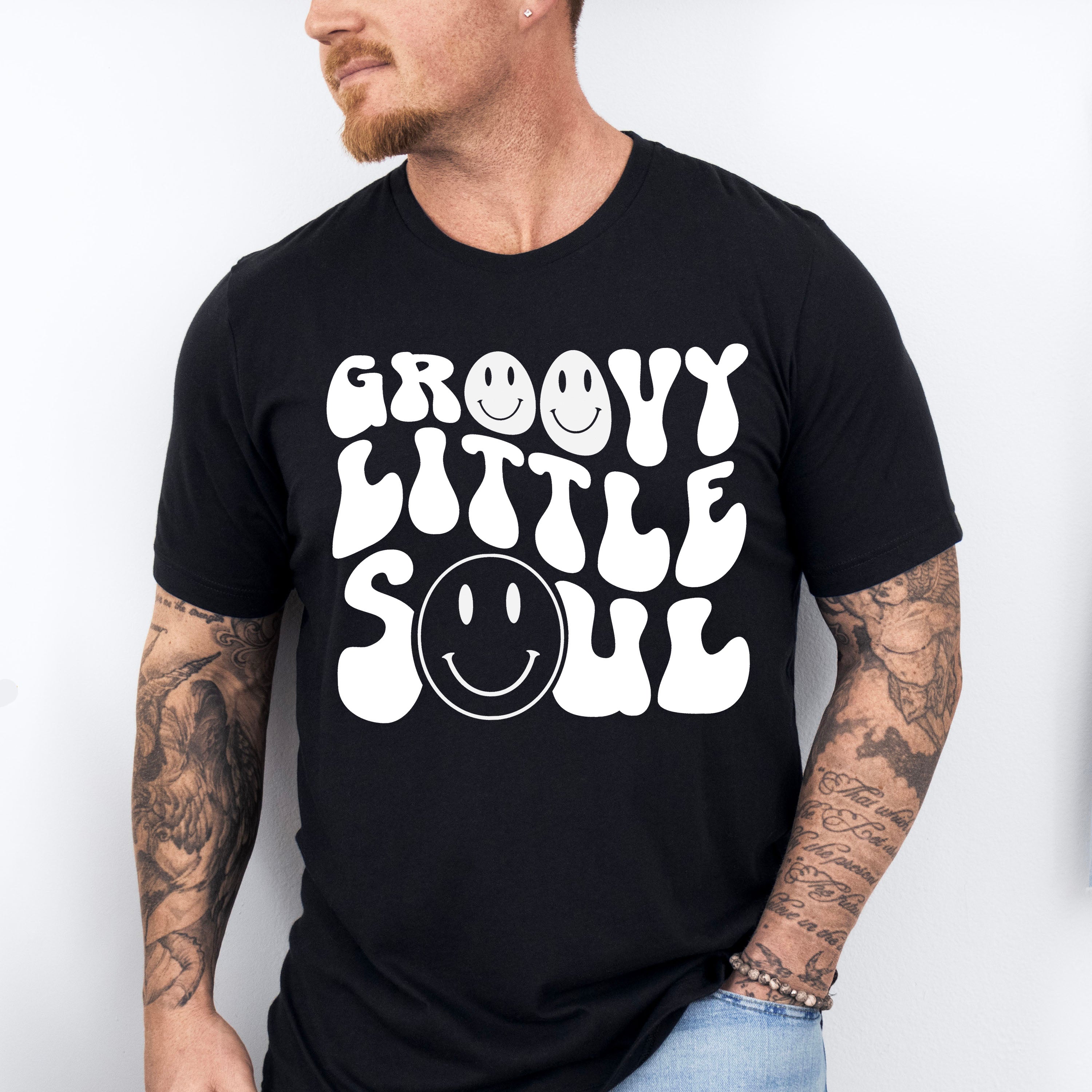 Groovy Little Soul - Kids Unisex Crewneck T-Shirt Sweatshirt Hoodie