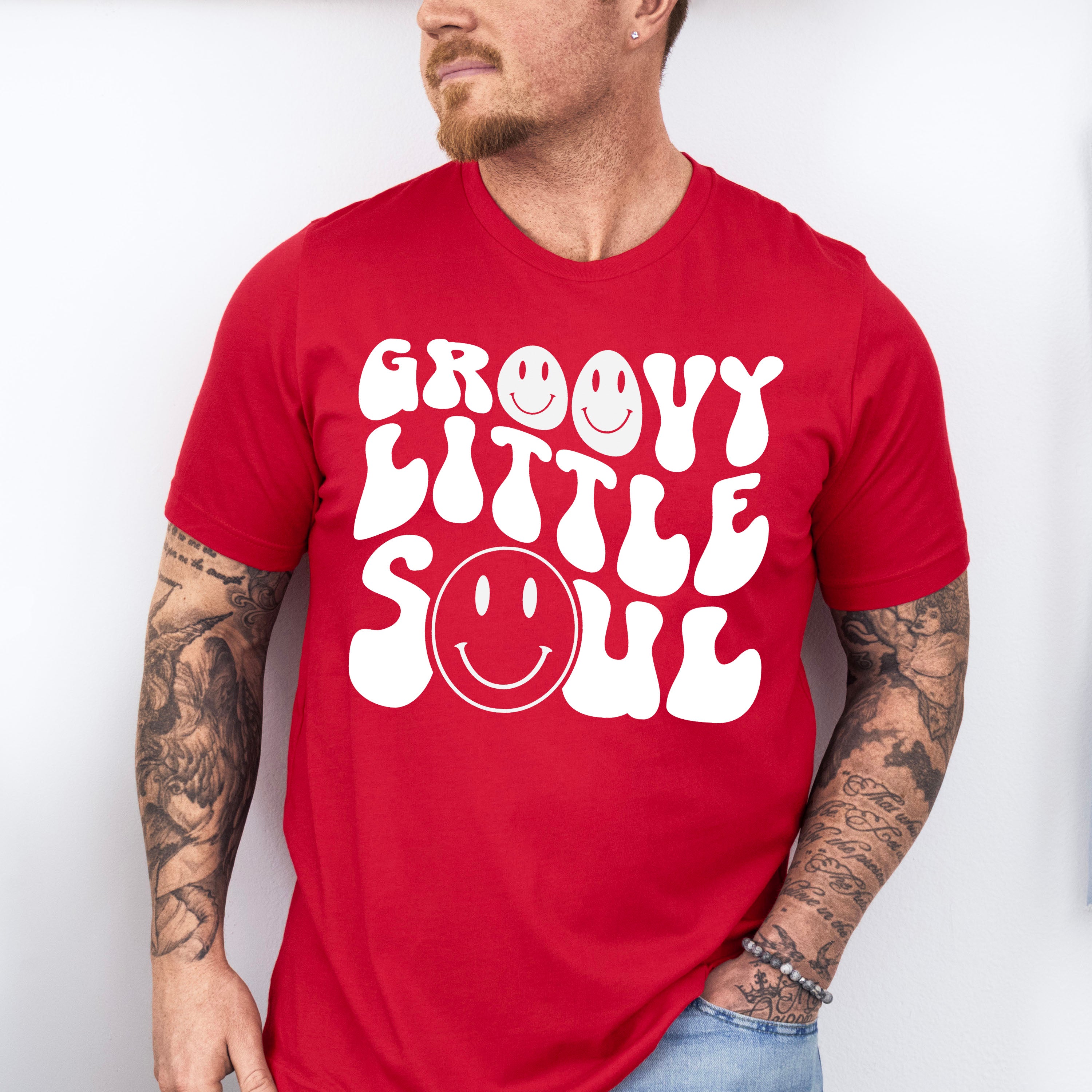 Groovy Little Soul - Kids Unisex Crewneck T-Shirt Sweatshirt Hoodie