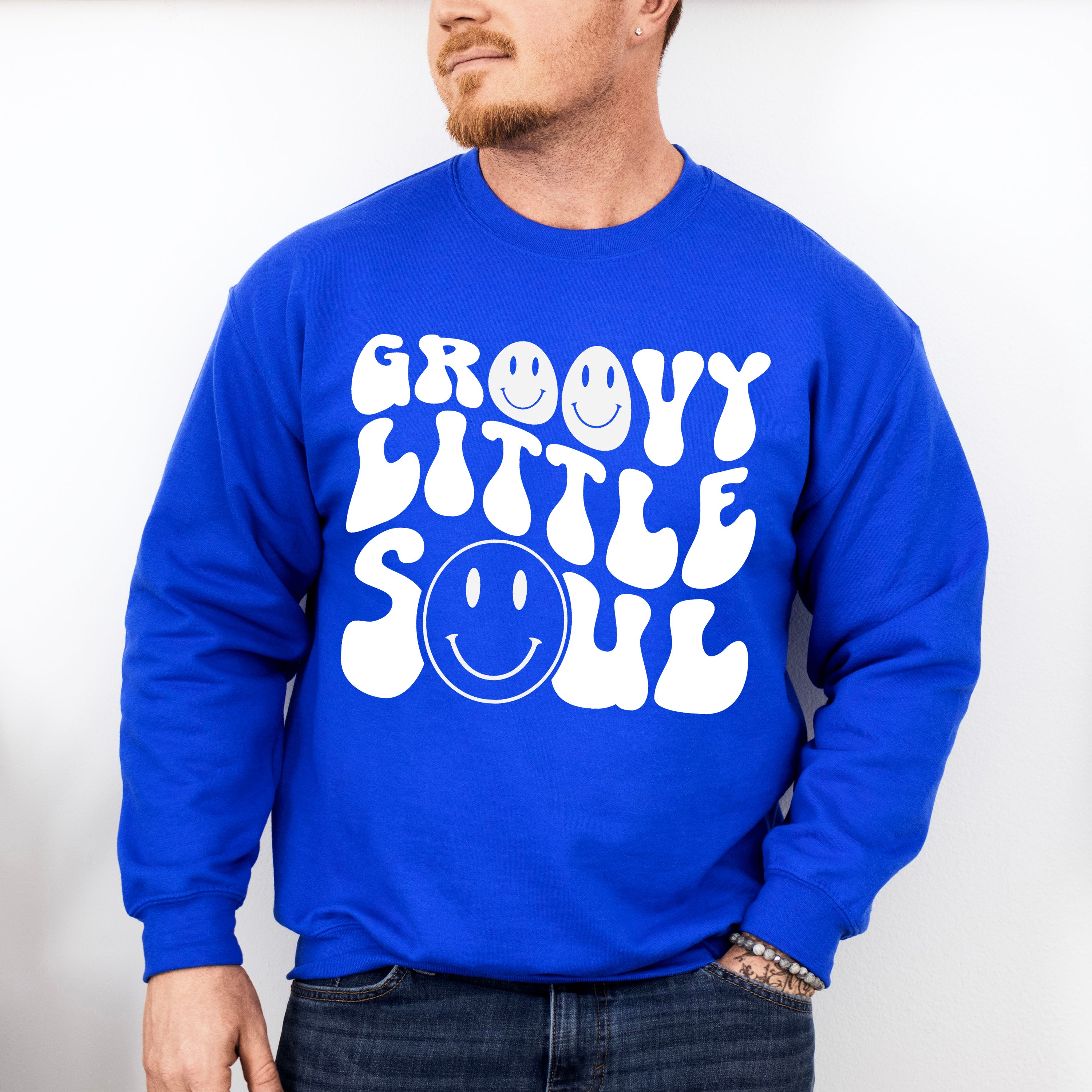 Groovy Little Soul - Kids Unisex Crewneck T-Shirt Sweatshirt Hoodie