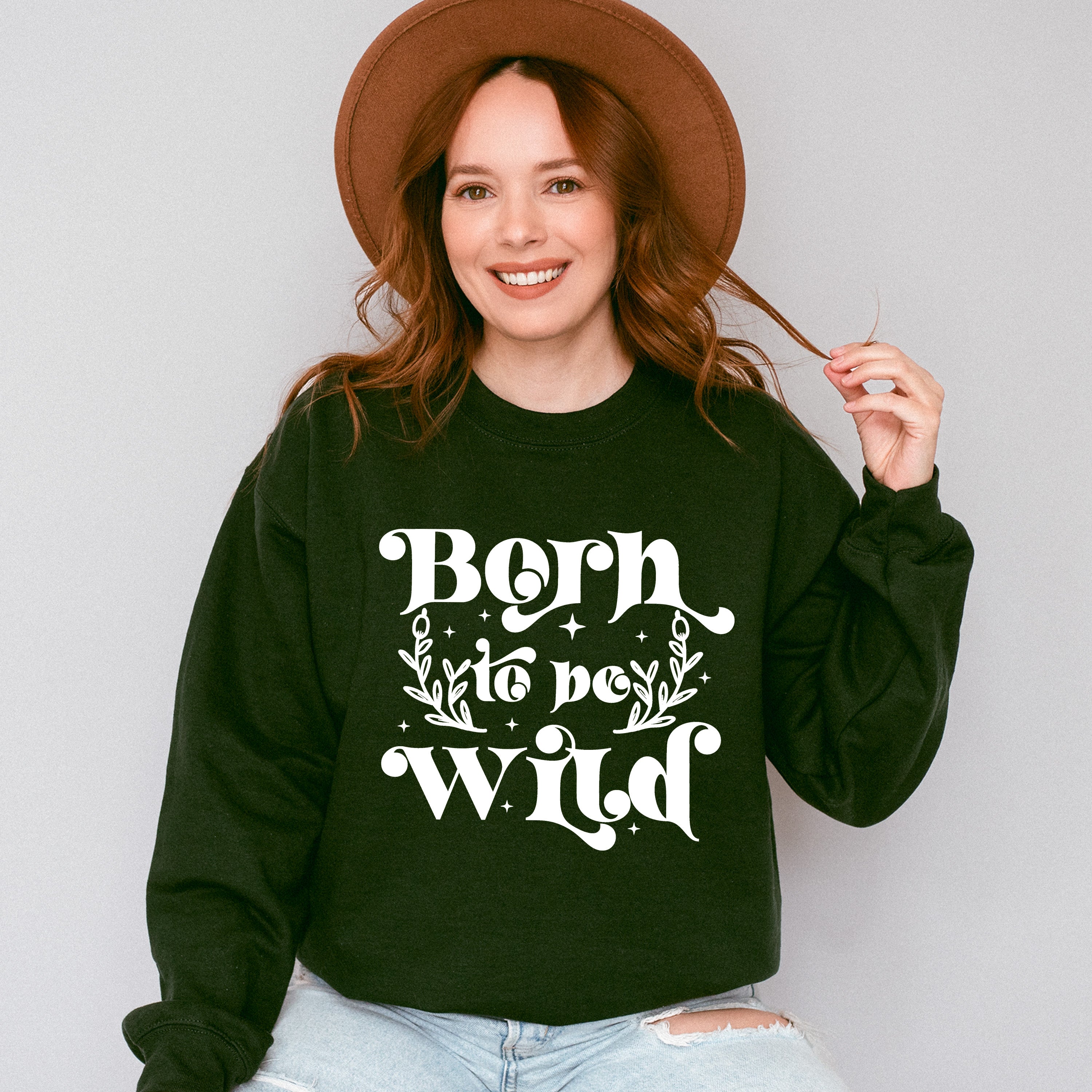 Born To Be Wild - Kids Unisex Crewneck T-Shirt Sweatshirt Hoodie