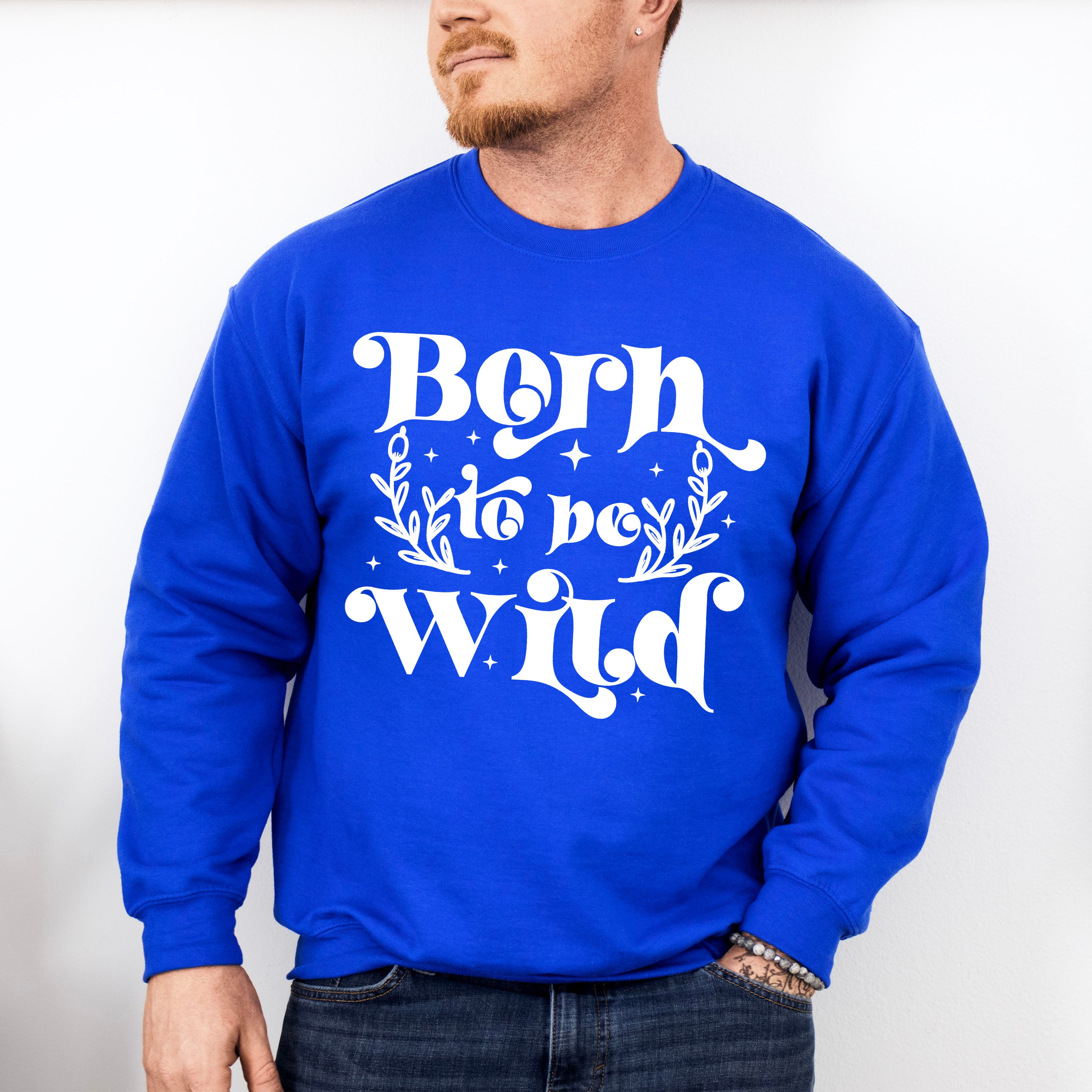 Born To Be Wild - Kids Unisex Crewneck T-Shirt Sweatshirt Hoodie