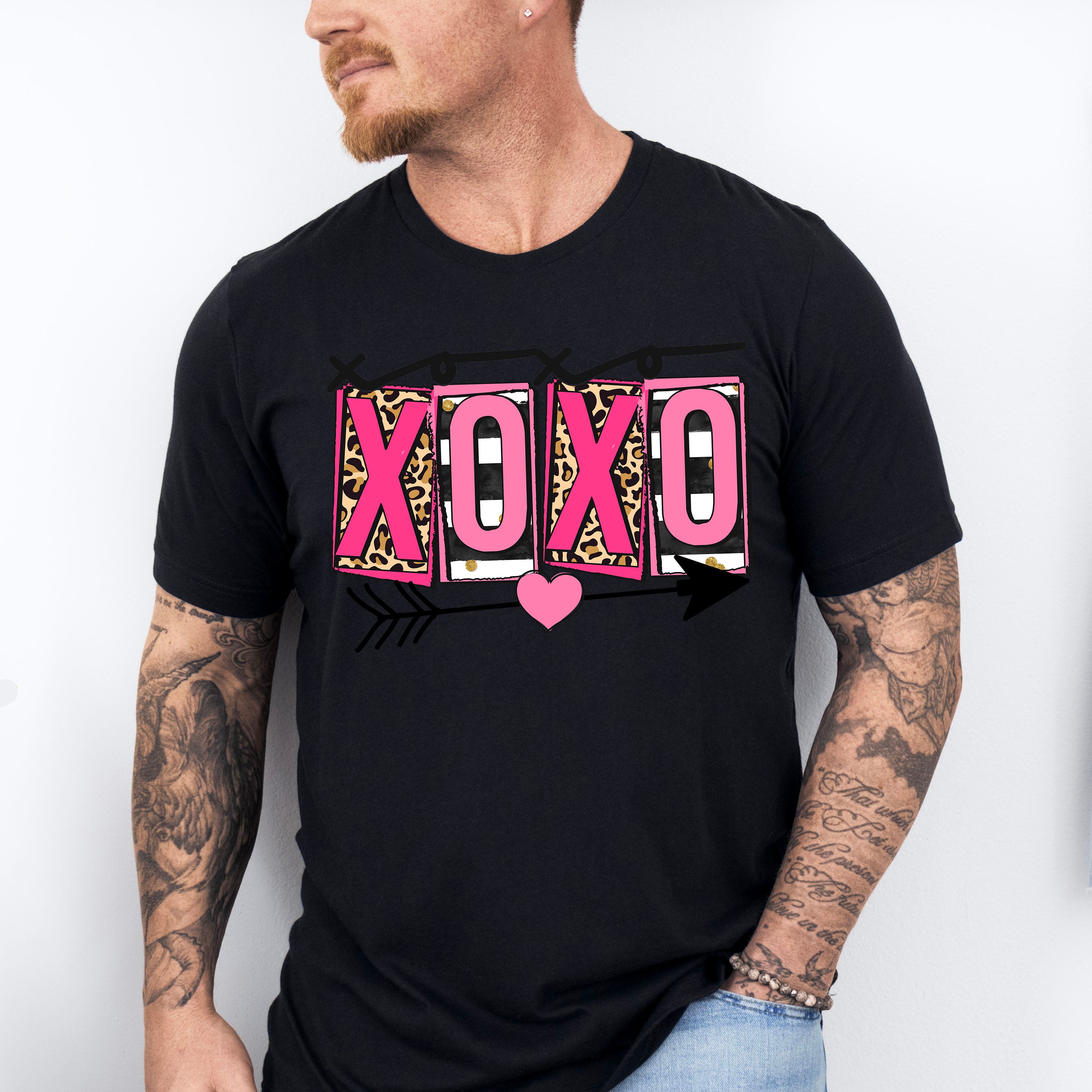 XOXO Cuties Valentines Design - Valentines Theme Unisex Crewneck T-Shirt Sweatshirt Hoodie