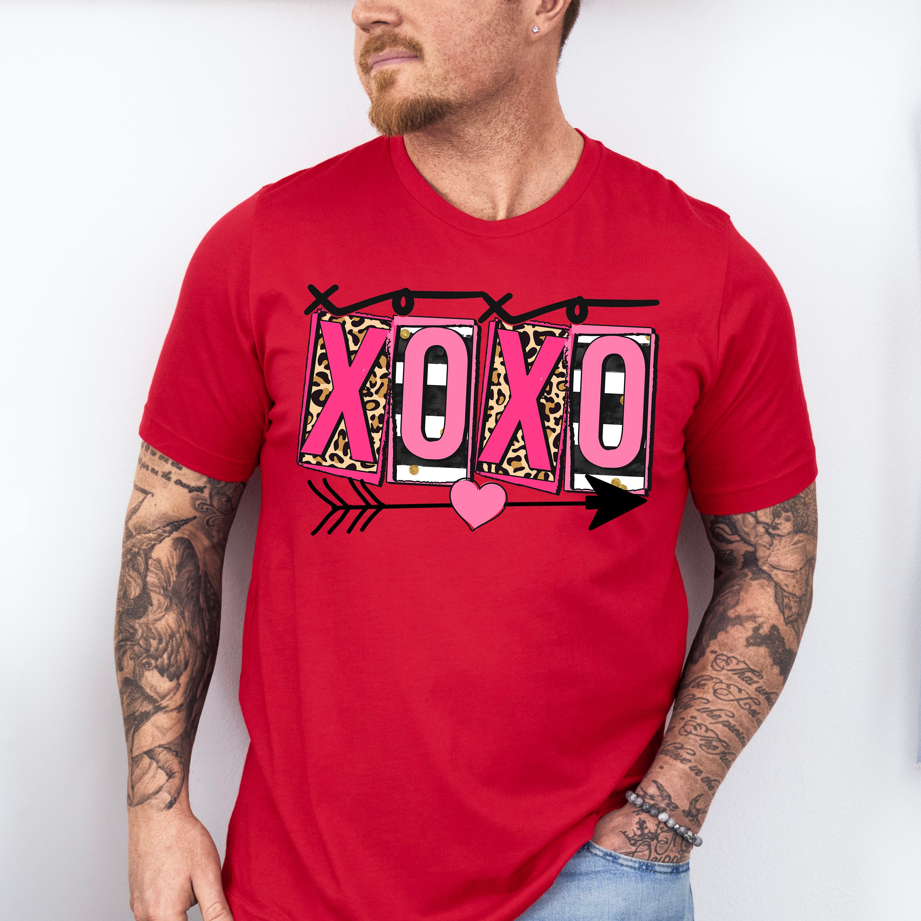 XOXO Cuties Valentines Design - Valentines Theme Unisex Crewneck T-Shirt Sweatshirt Hoodie
