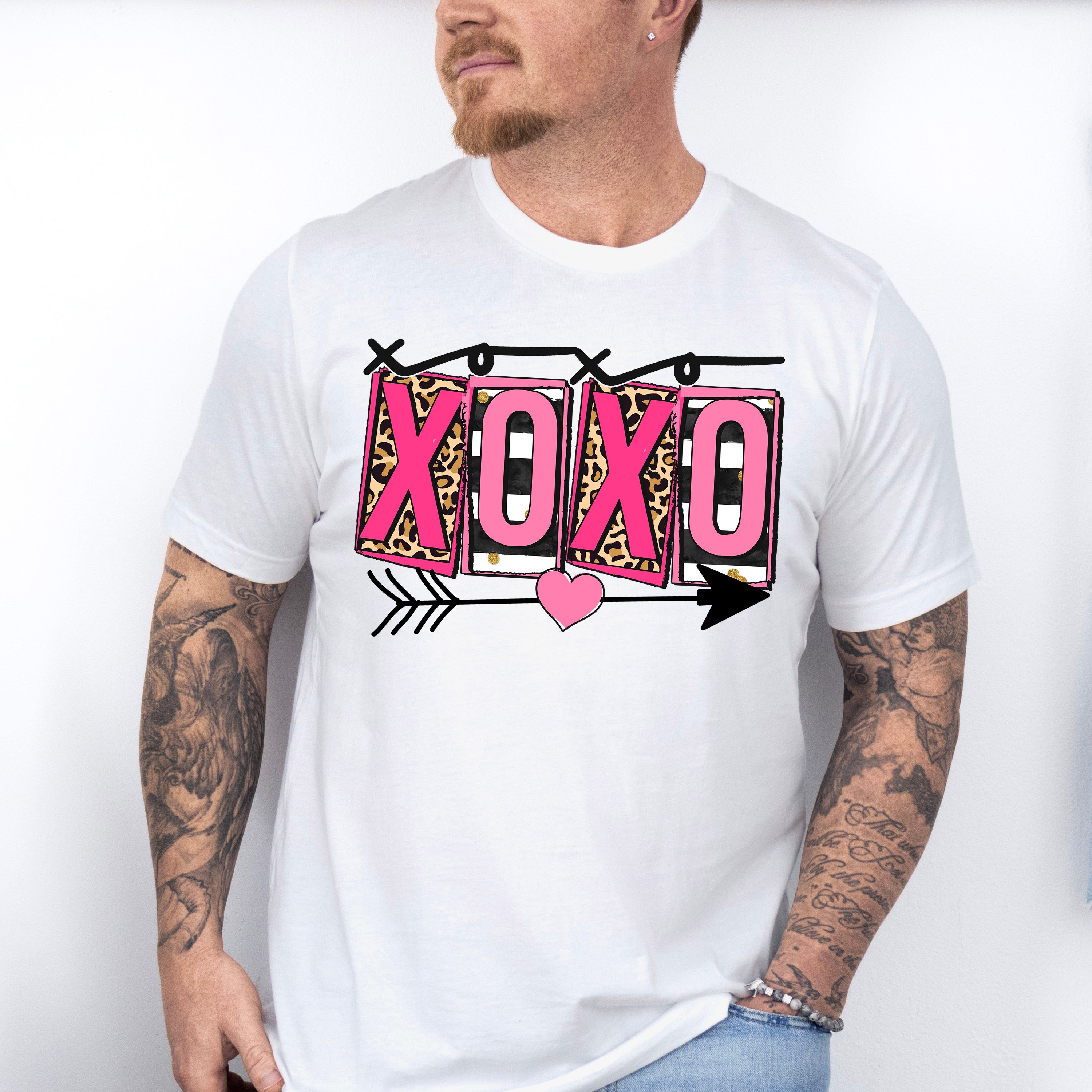 XOXO Cuties Valentines Design - Valentines Theme Unisex Crewneck T-Shirt Sweatshirt Hoodie