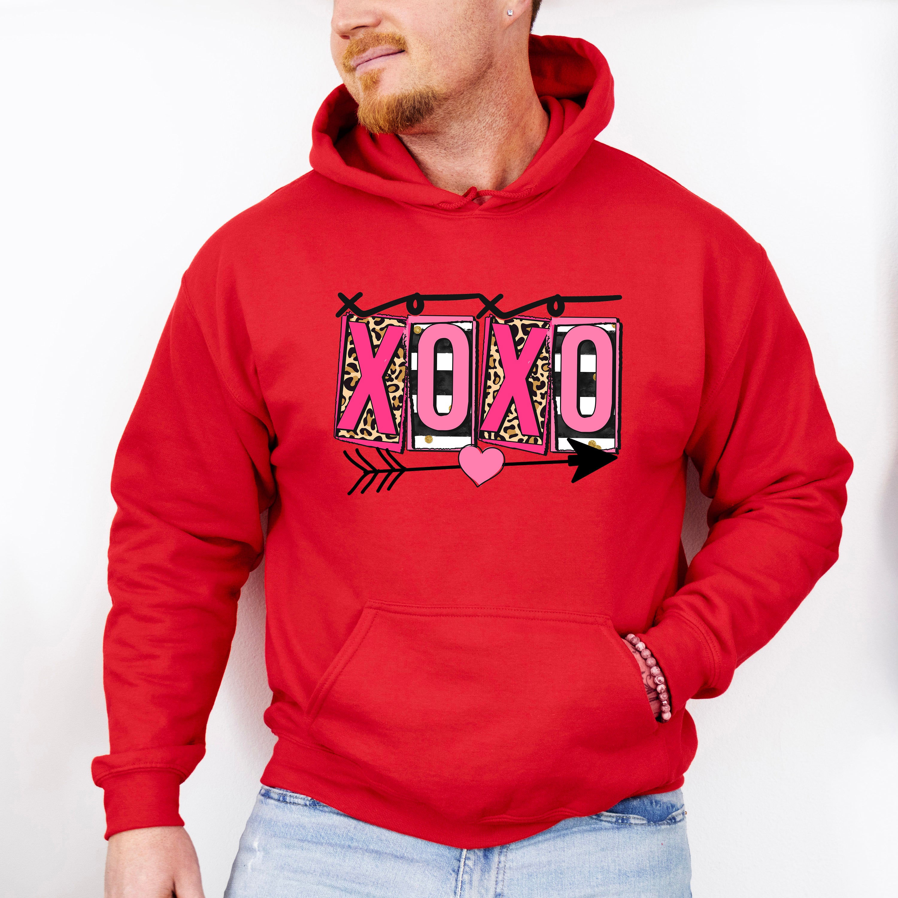 XOXO Cuties Valentines Design - Valentines Theme Unisex Crewneck T-Shirt Sweatshirt Hoodie