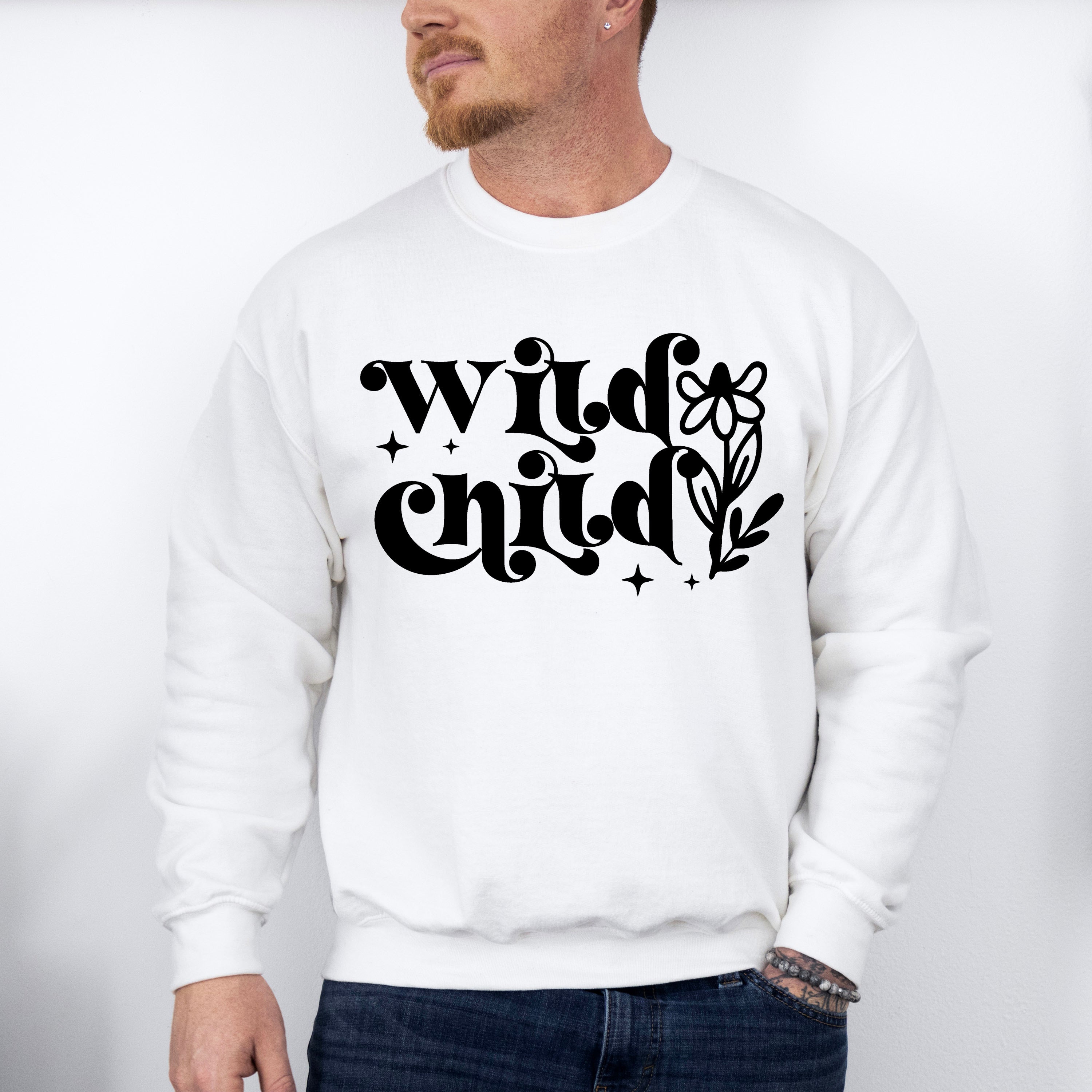 Wild Child Design - Kids Unisex Crewneck T-Shirt Sweatshirt Hoodie