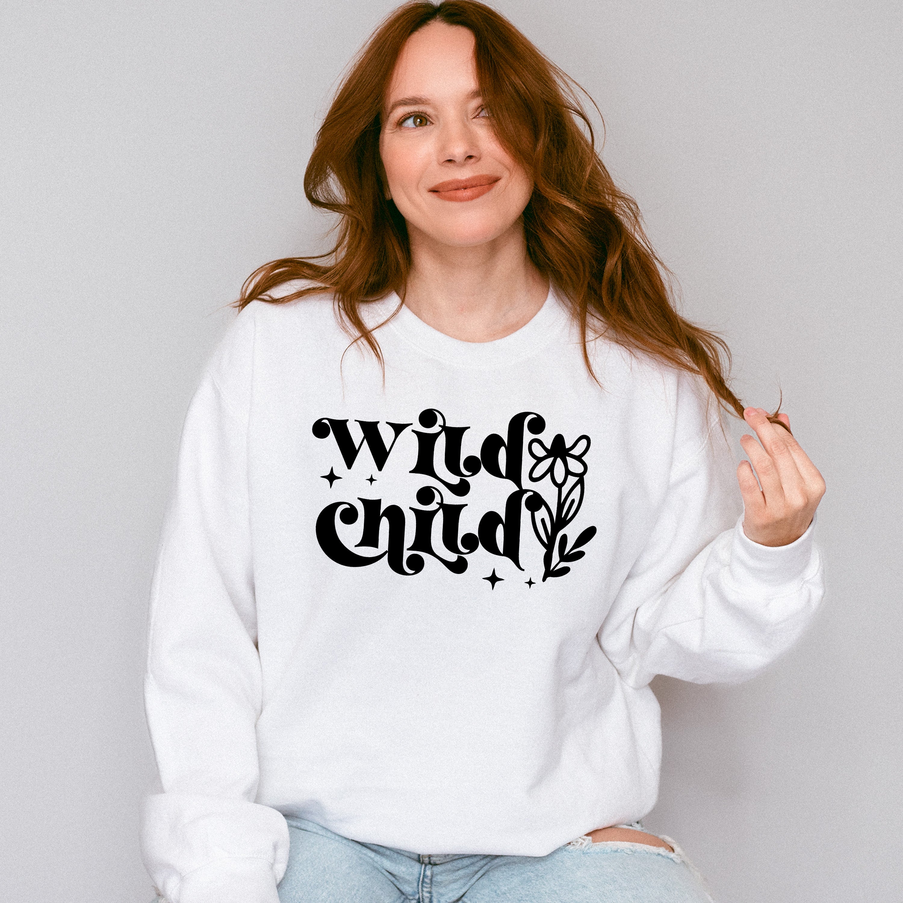 Wild Child Design - Kids Unisex Crewneck T-Shirt Sweatshirt Hoodie