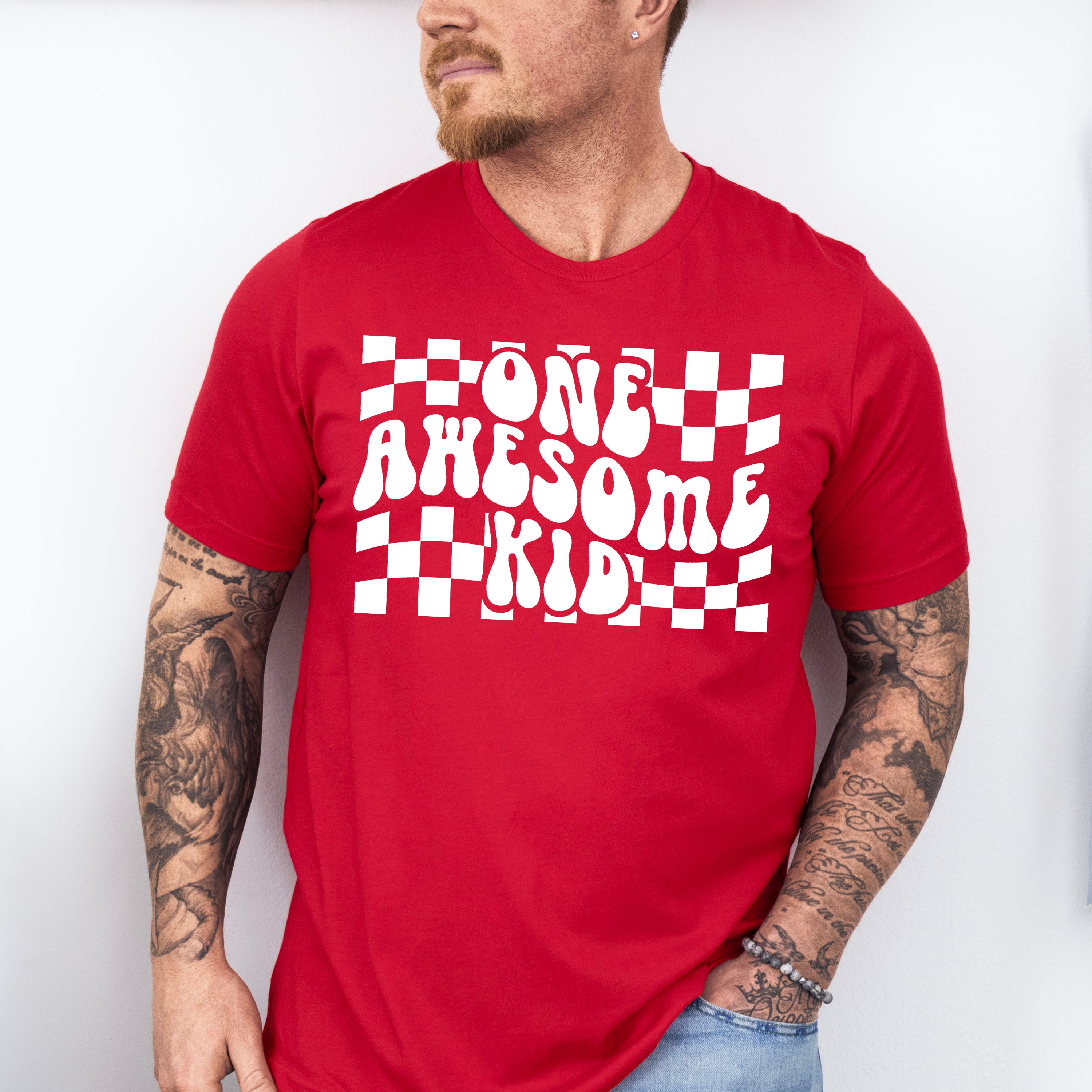 One Awesome Kid - Kids Unisex Crewneck T-Shirt Sweatshirt Hoodie