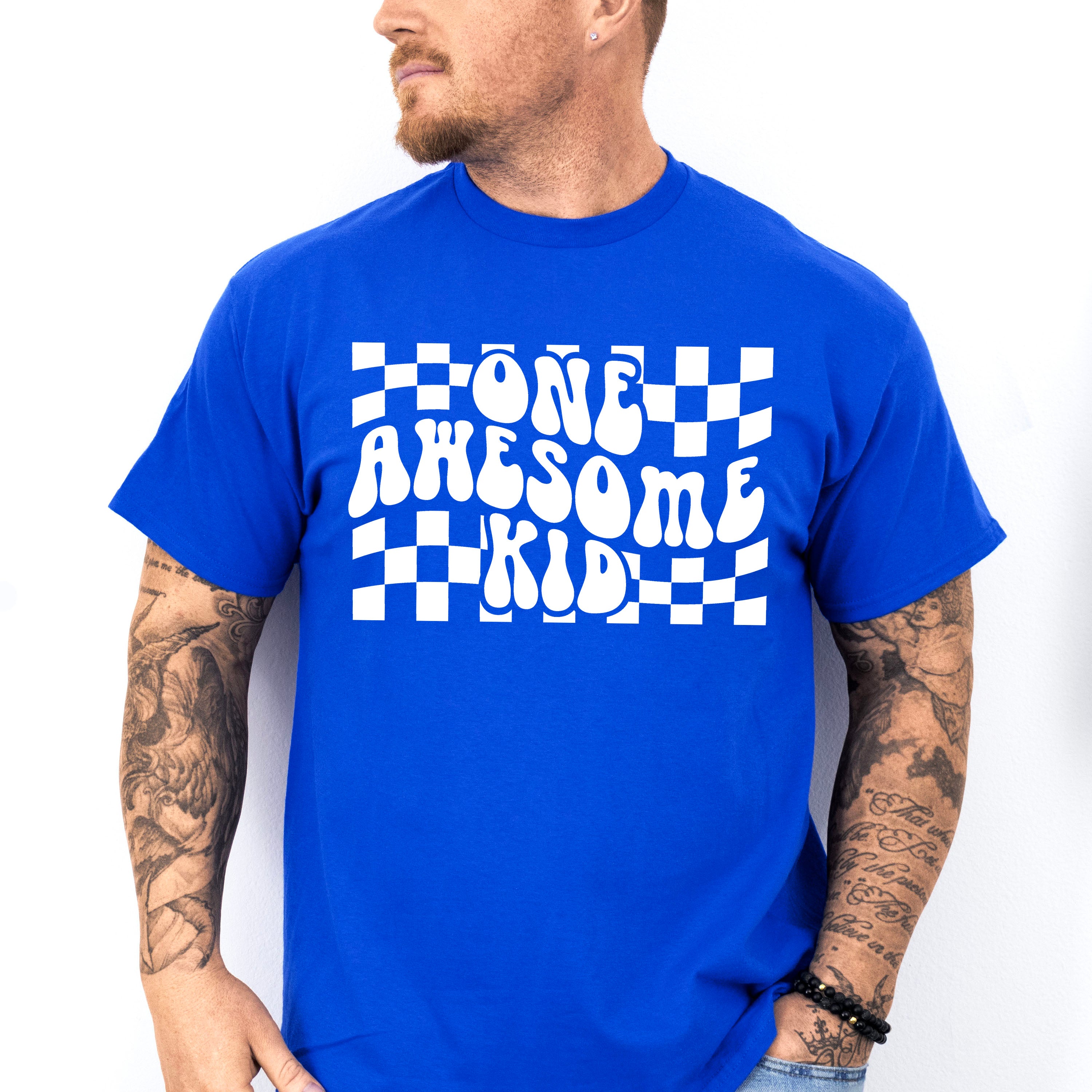 One Awesome Kid - Kids Unisex Crewneck T-Shirt Sweatshirt Hoodie