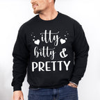 Itty Bitty And Pretty - Kids Unisex Crewneck T-Shirt Sweatshirt Hoodie