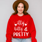 Itty Bitty And Pretty - Kids Unisex Crewneck T-Shirt Sweatshirt Hoodie
