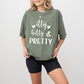 Itty Bitty And Pretty - Kids Unisex Crewneck T-Shirt Sweatshirt Hoodie