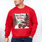 Once & Always Firefighter Design - Firefighter Unisex Crewneck T-Shirt Sweatshirt Hoodie