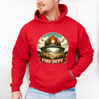 Fire Dept Design - Firefighter Unisex Crewneck T-Shirt Sweatshirt Hoodie